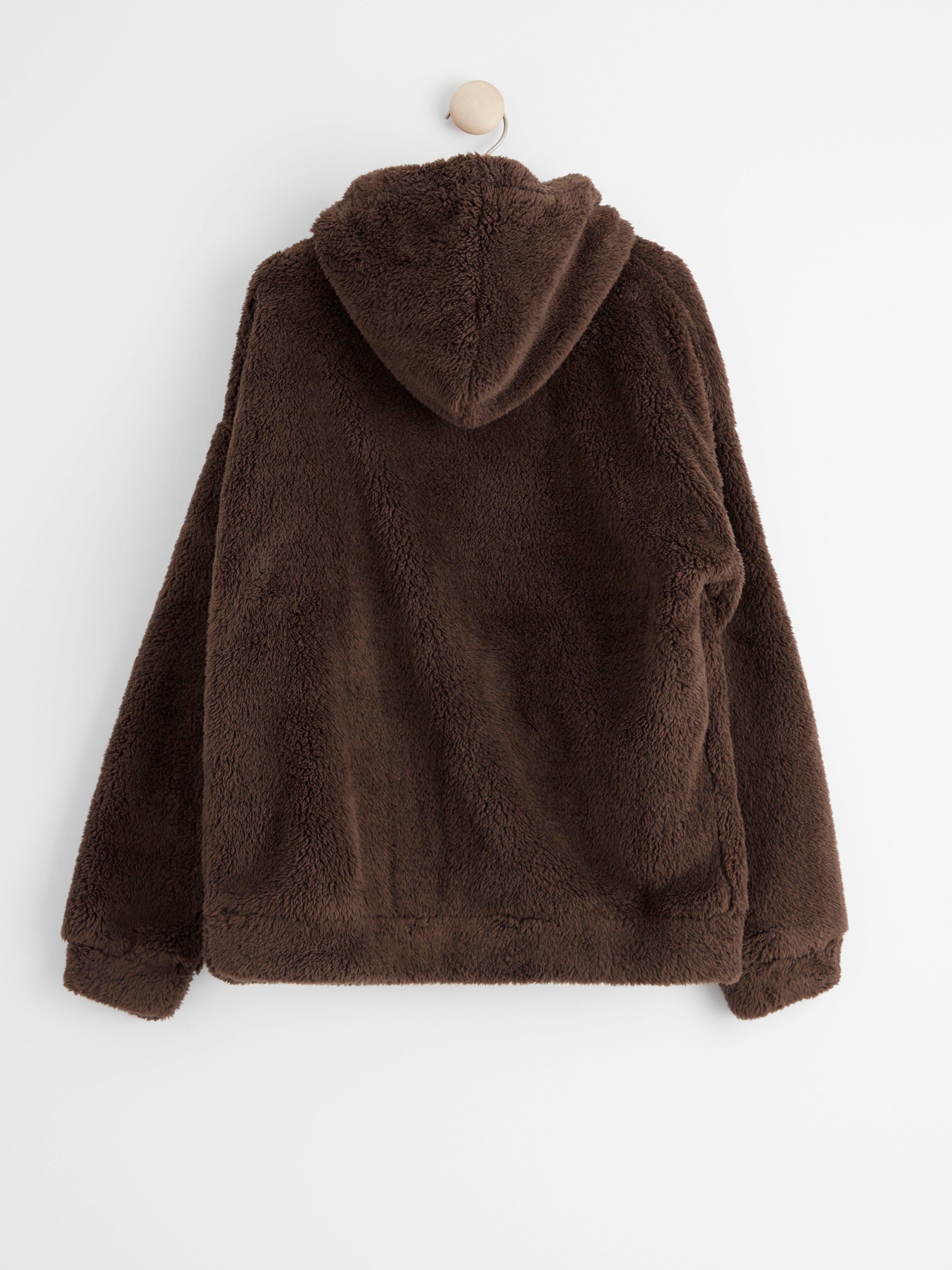 Hooded Sweatshirt - Kids Wear - Brown