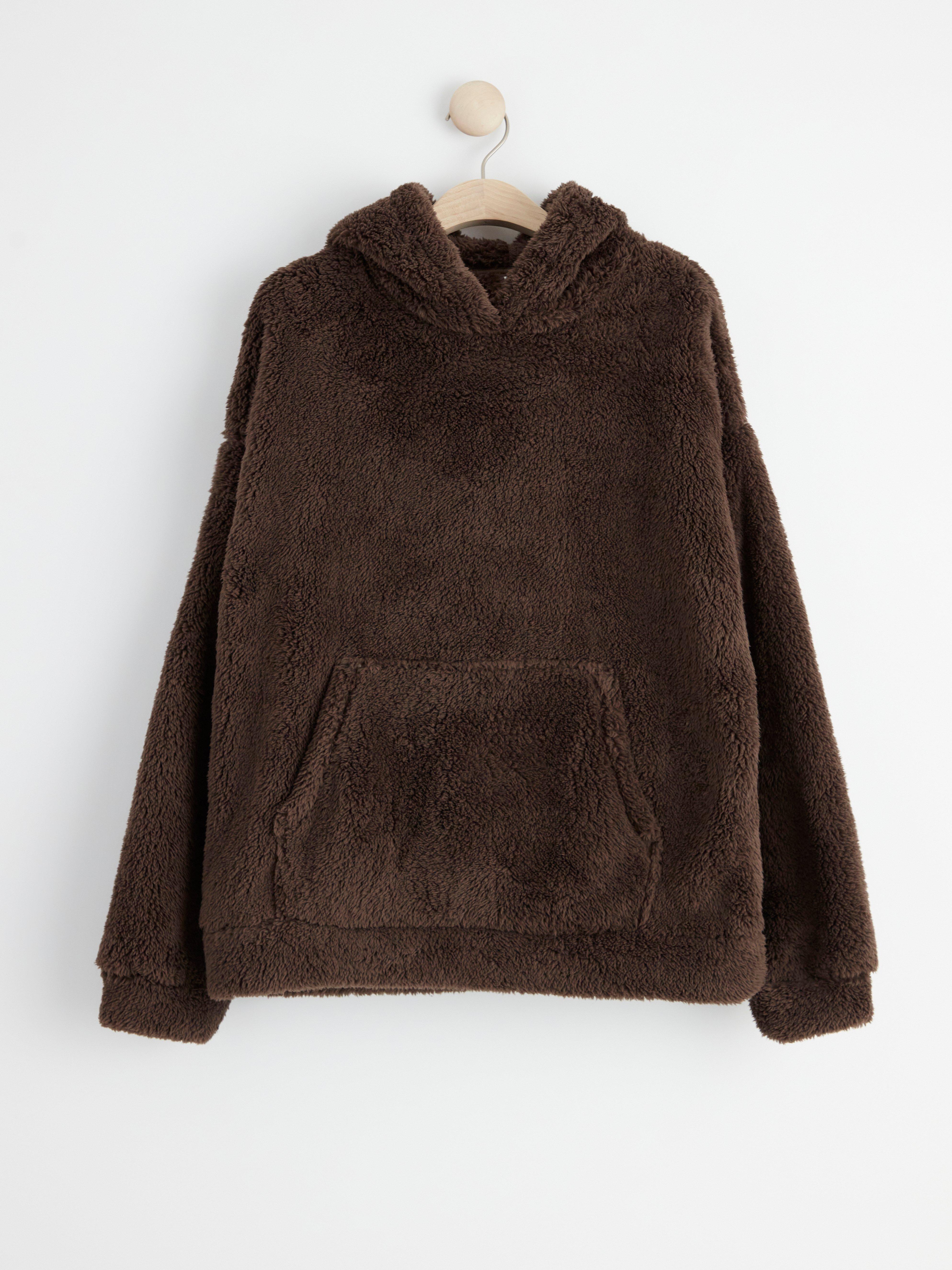 Hooded Sweatshirt - Kids Wear - Brown
