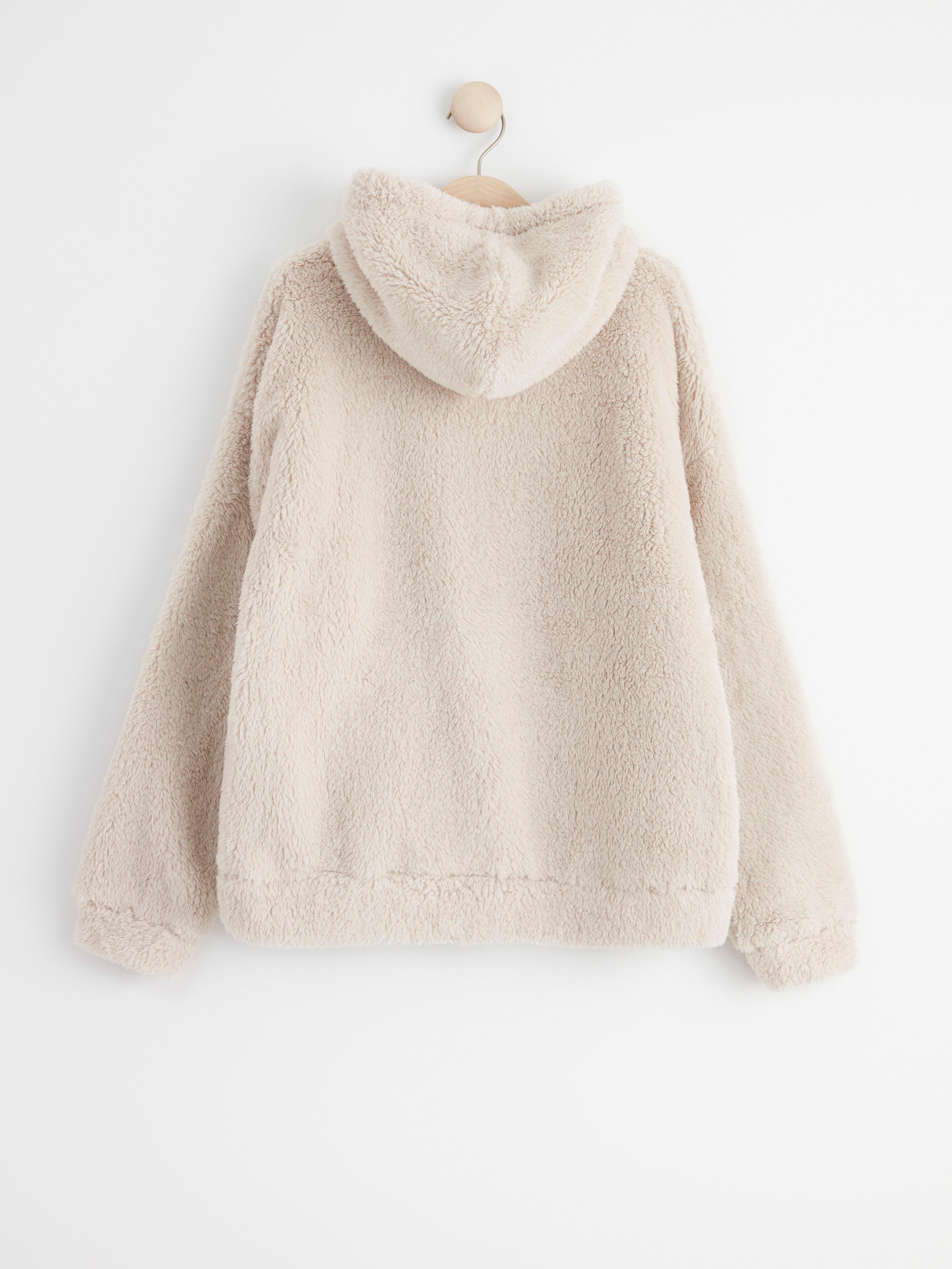 Hooded Sweatshirt - Kids Wear - Beige