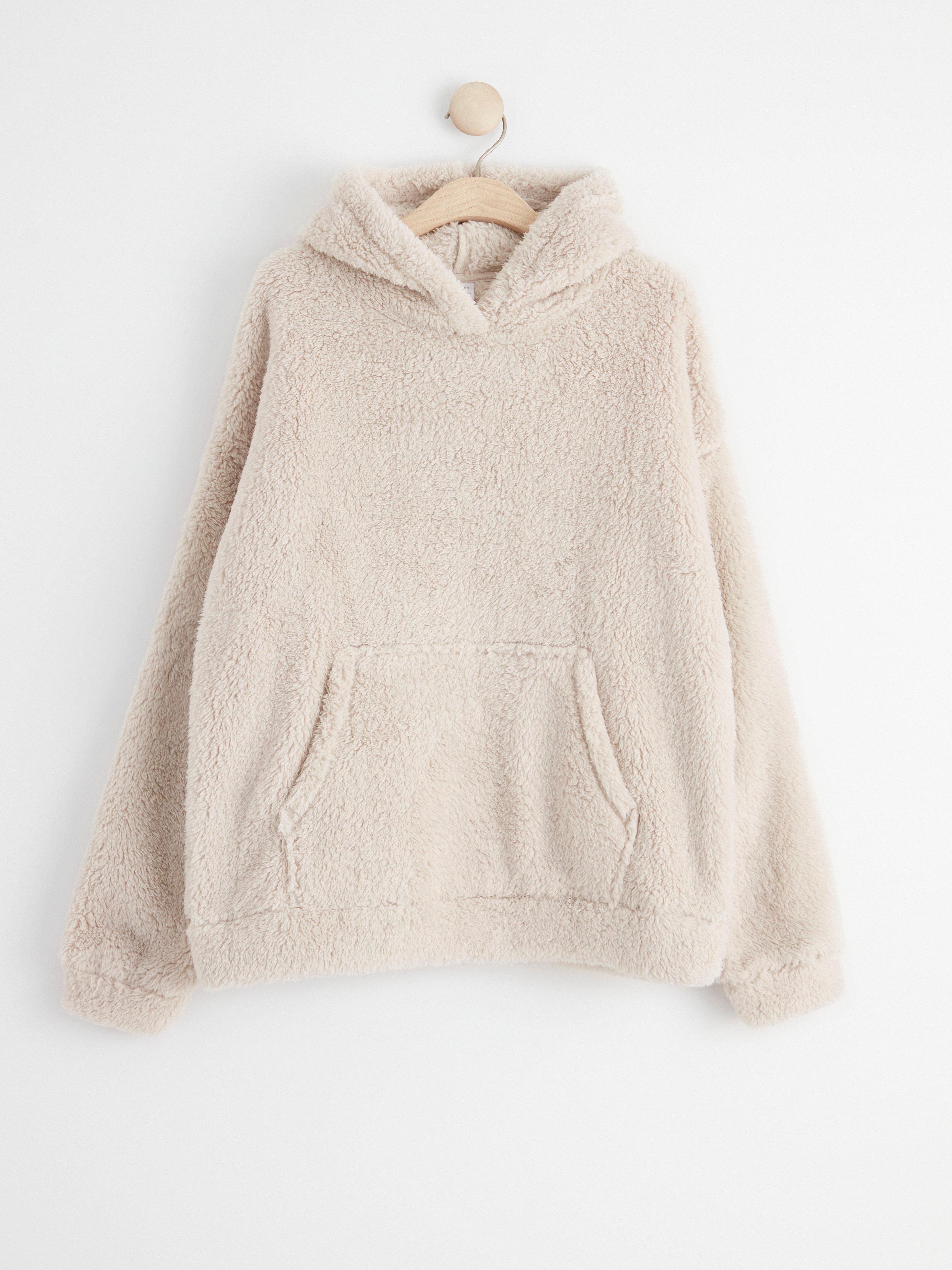 Hooded Sweatshirt - Kids Wear - Beige