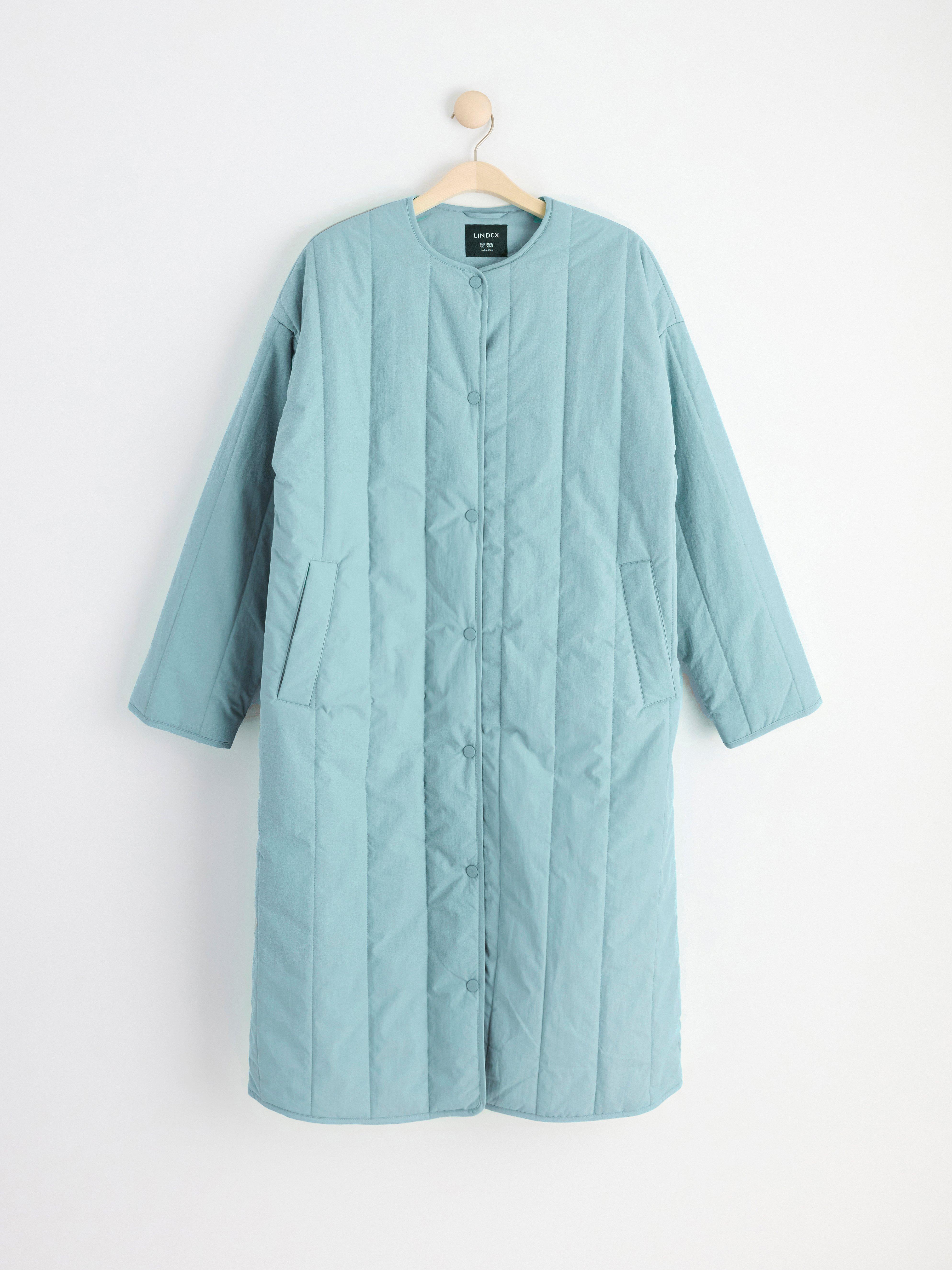 Coat - Womens Wear - Turquoise