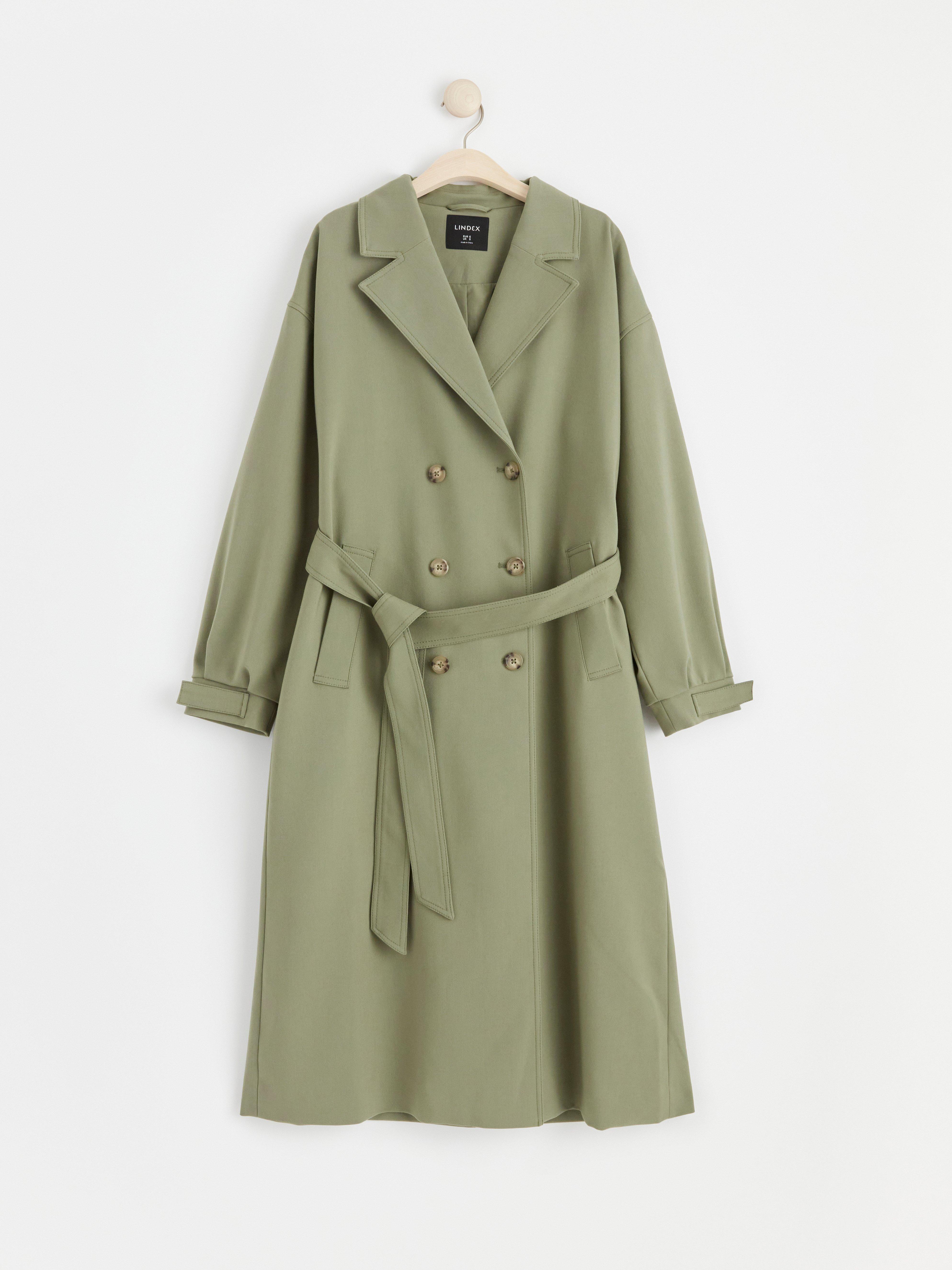 Trenchcoat - Dame - Khaki