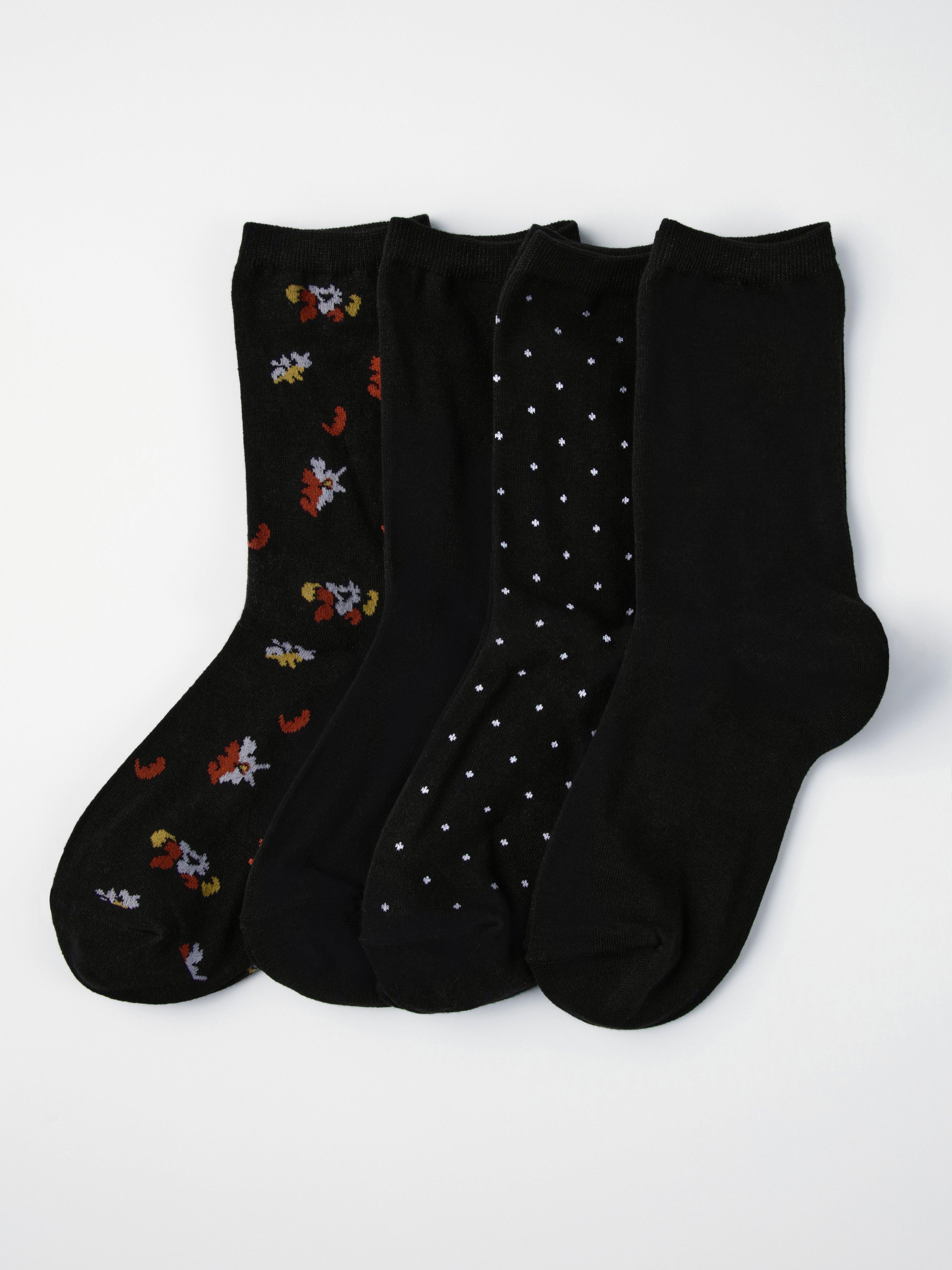 Socks - Lingerie - Black