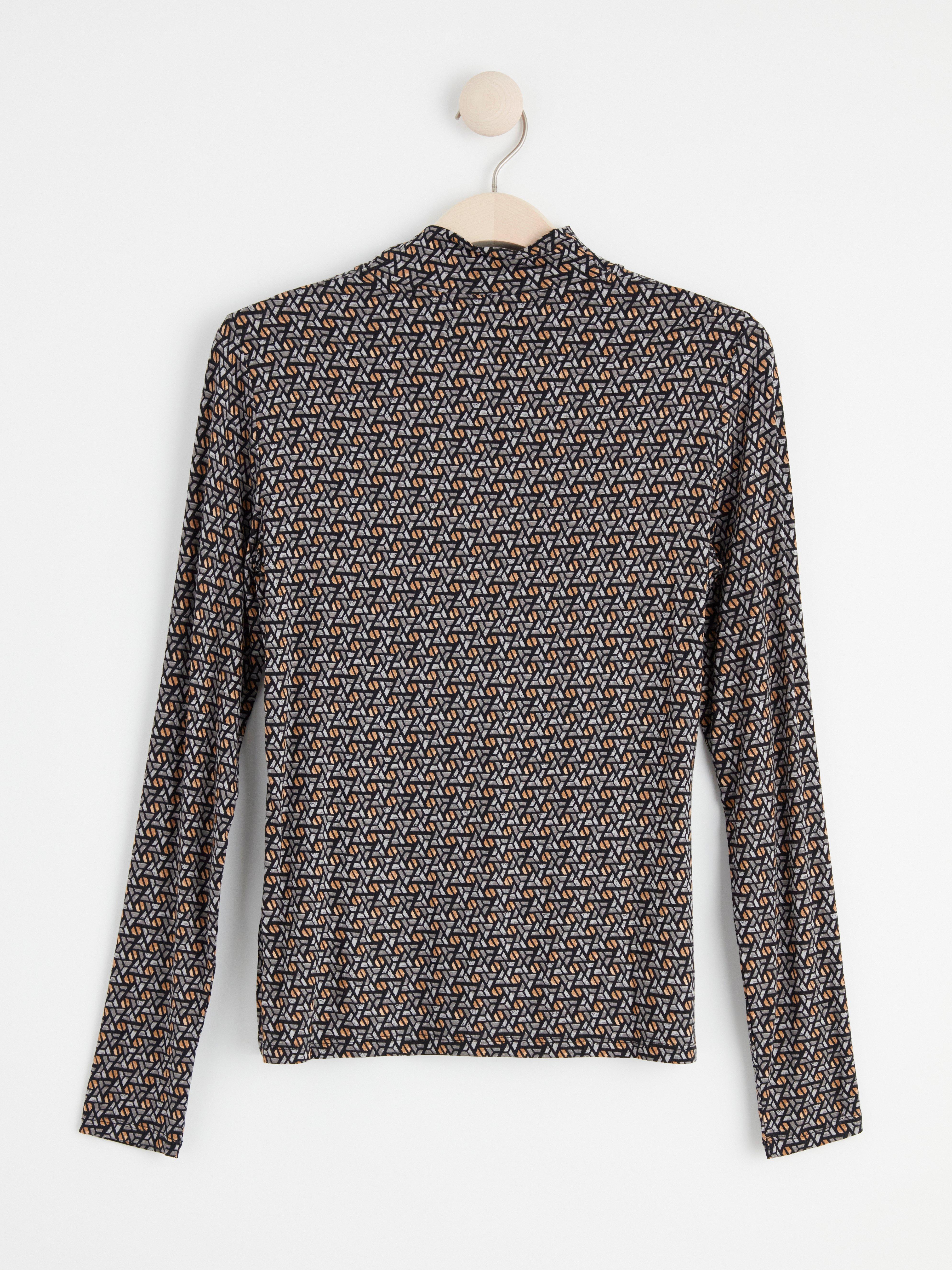 Roller Neck Top - Womens Wear - Grey