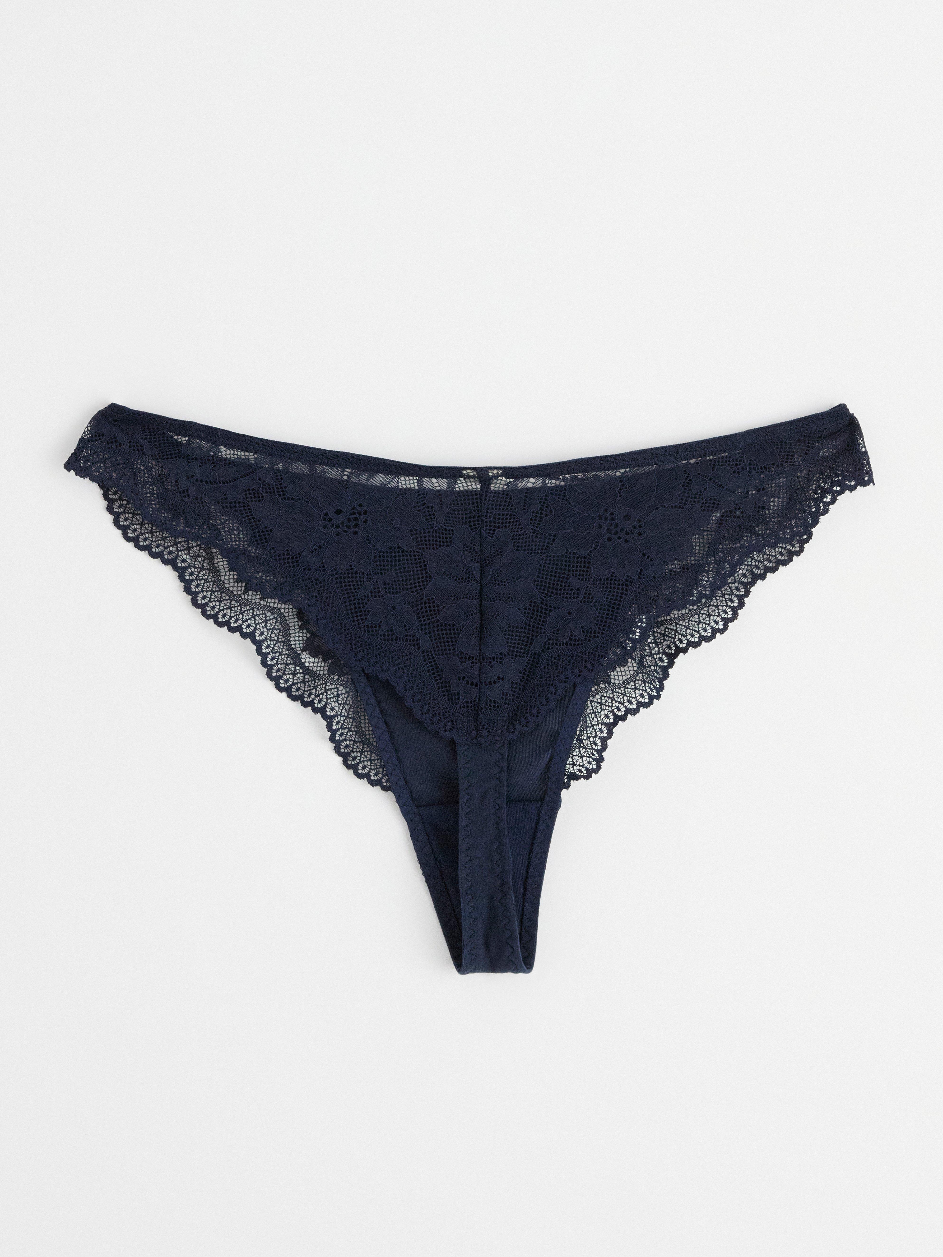 Thong Regular - Lingerie - Blue