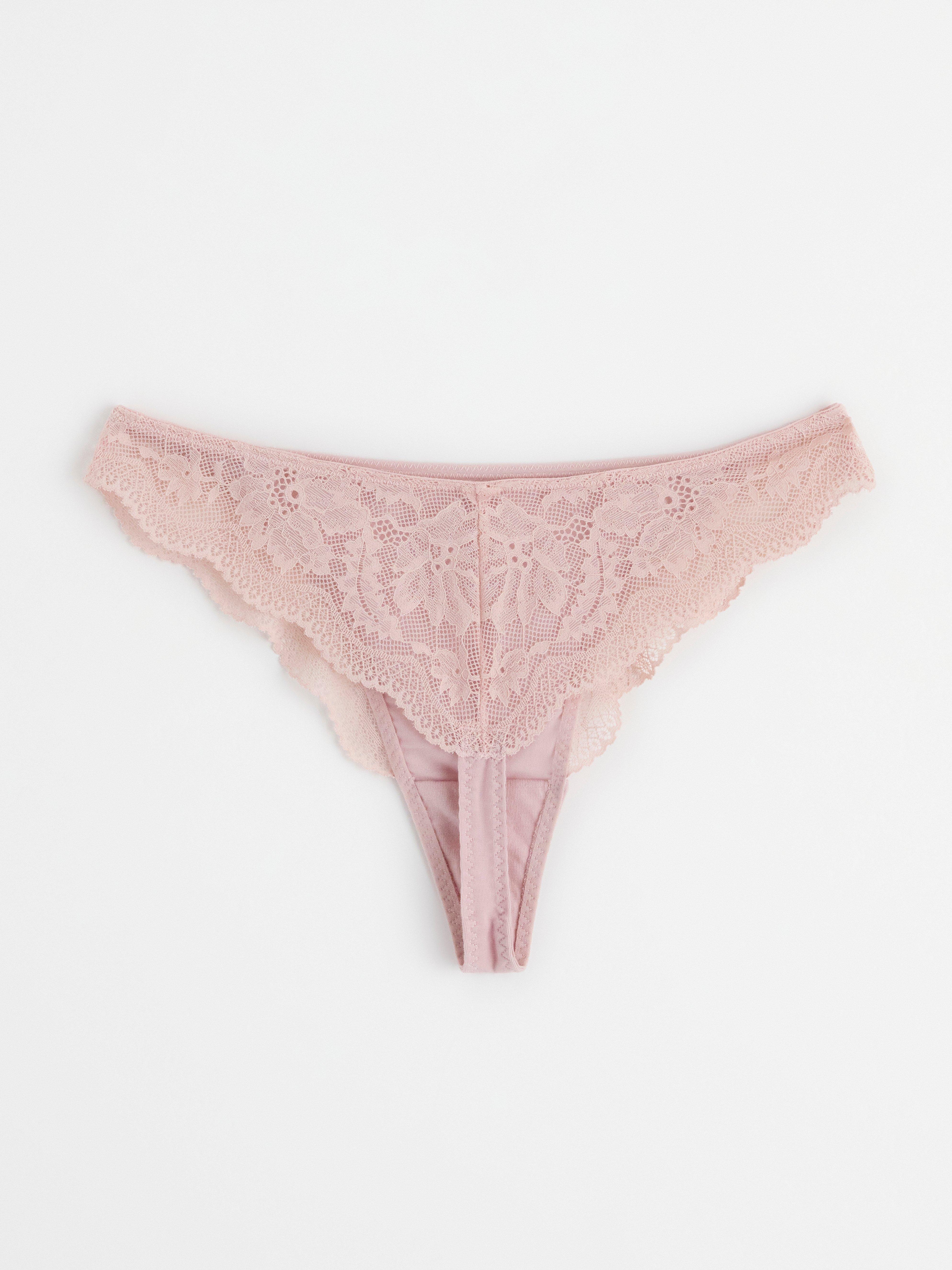 Thong Regular - Lingerie - Pink