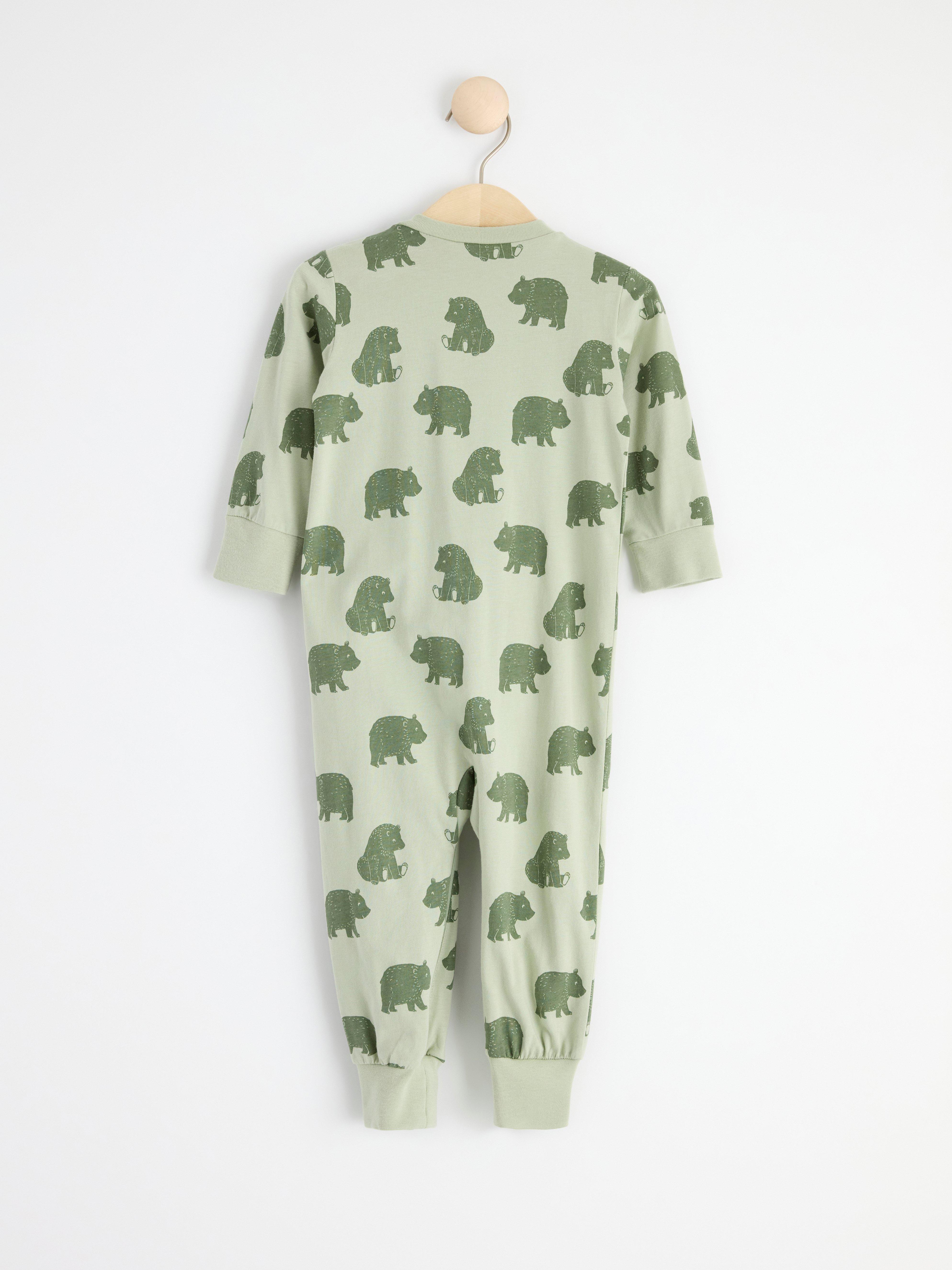 Pyjamas - Barn - Grønn