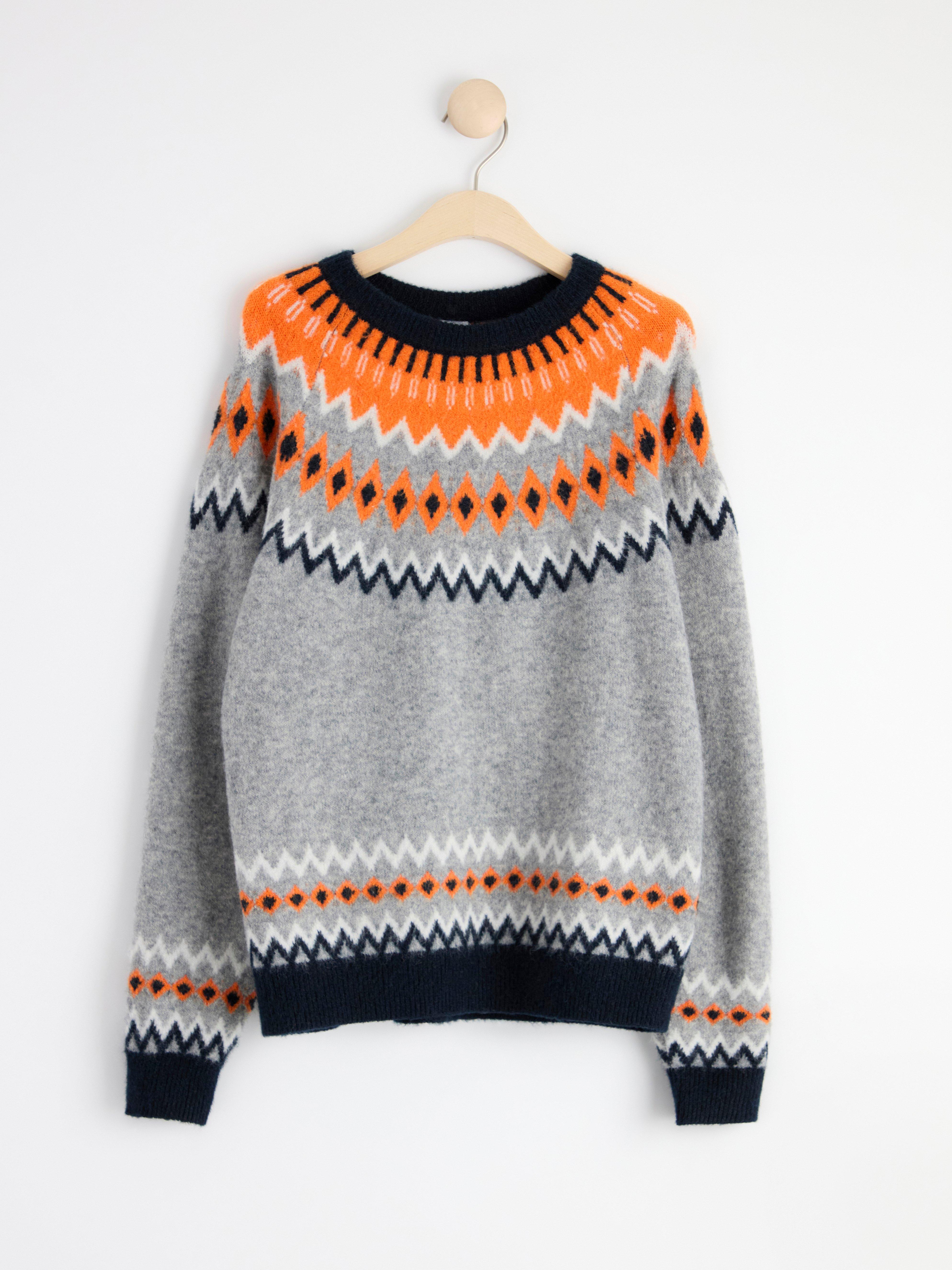 Tröja - Barn - Grå