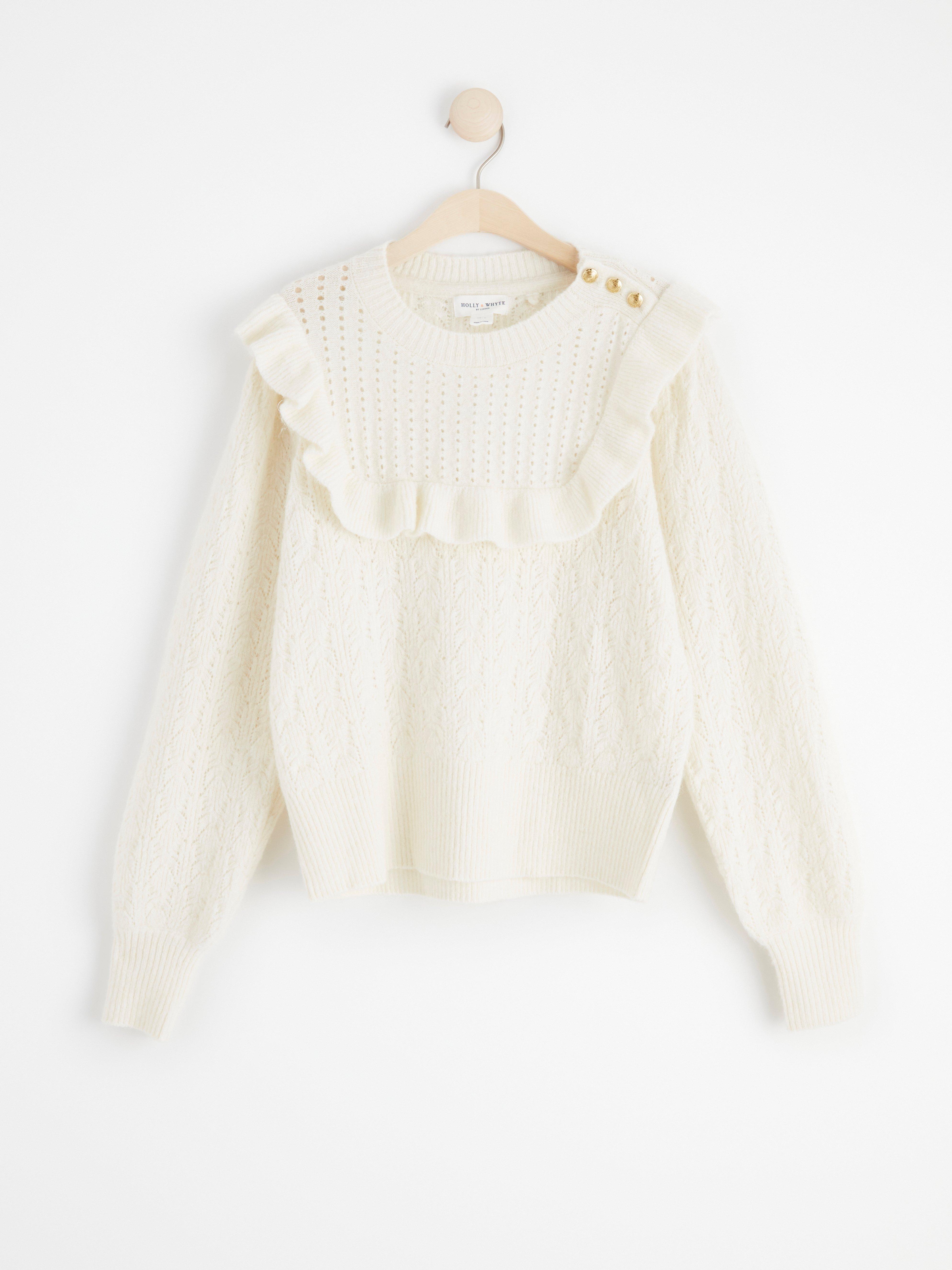 Sweater - Womens Wear - White