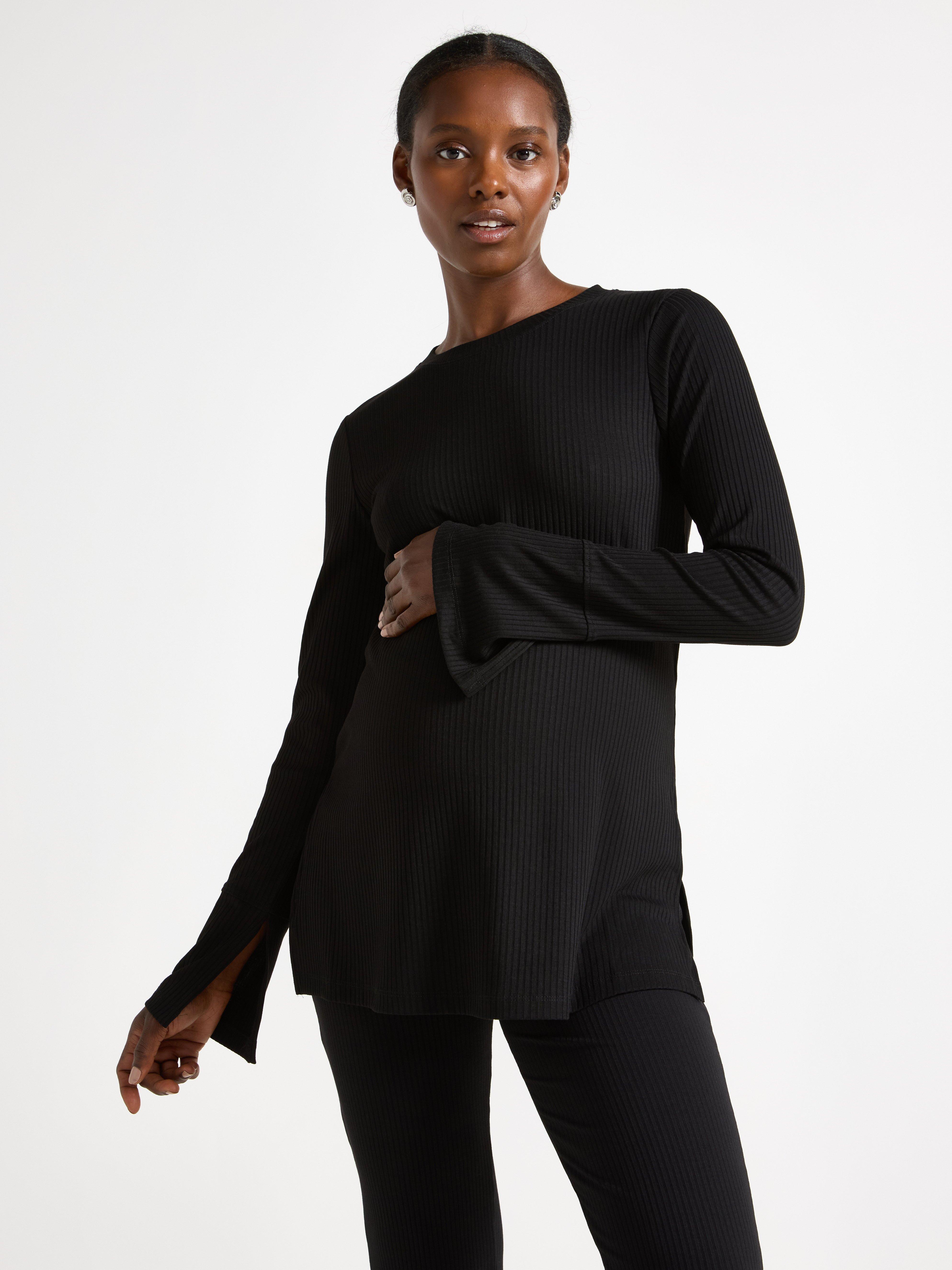 Topp for gravide - Dame - Svart