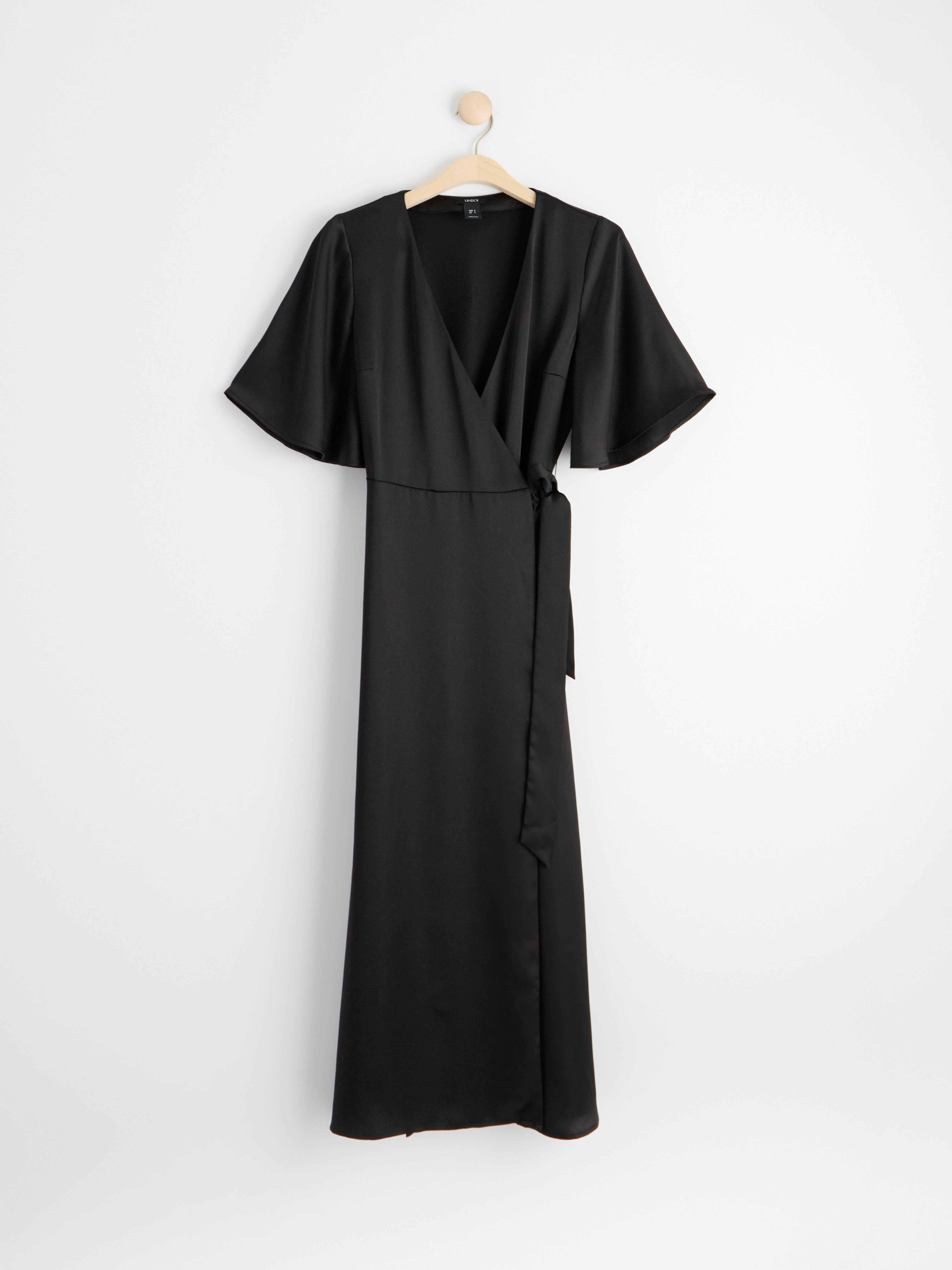 Wrap Dress - Womens Wear - Black