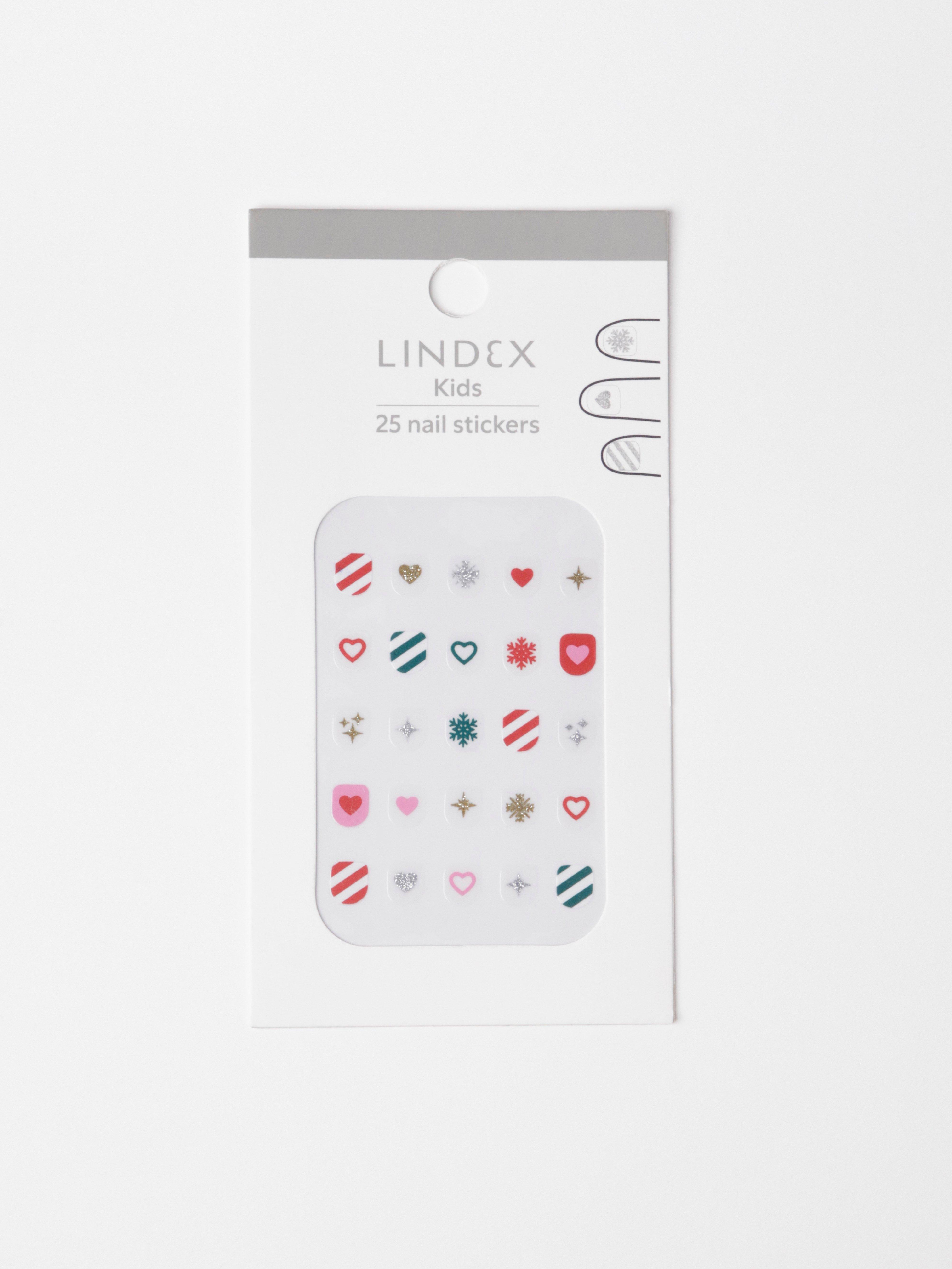 Nail Stickers - Kids Wear - Red