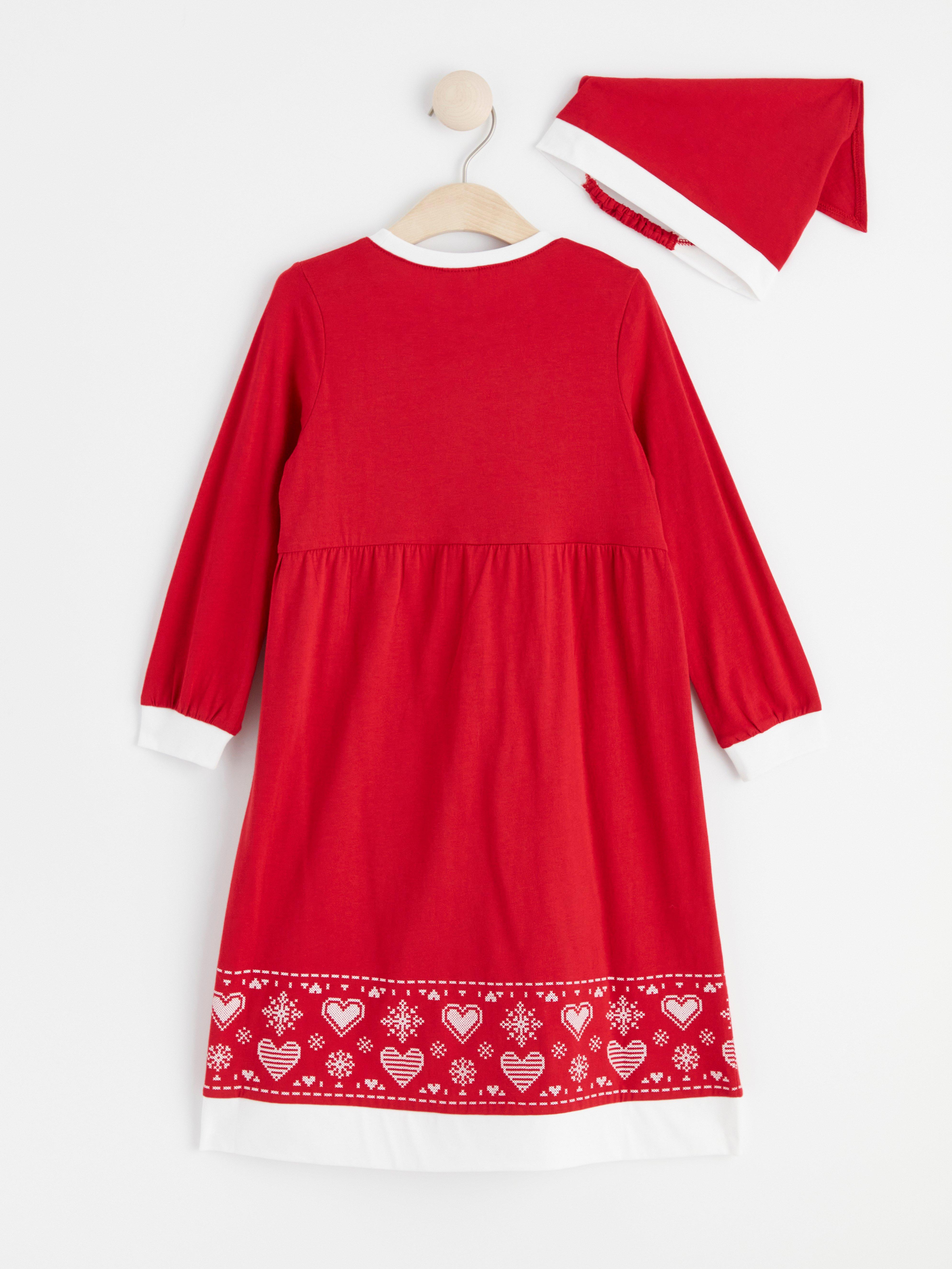 Christmas Dress - Kids Wear - Red