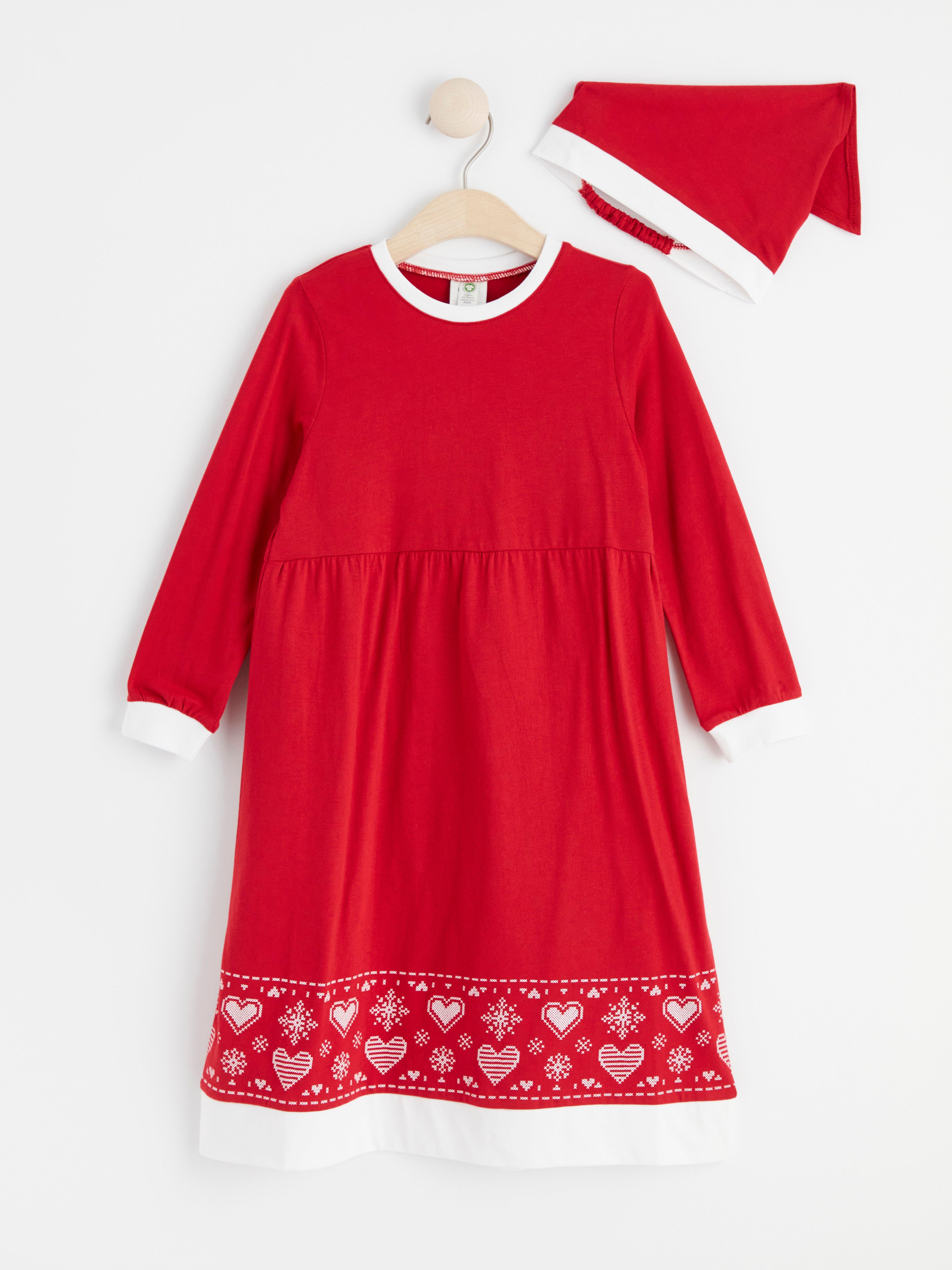 Christmas Dress - Kids Wear - Red
