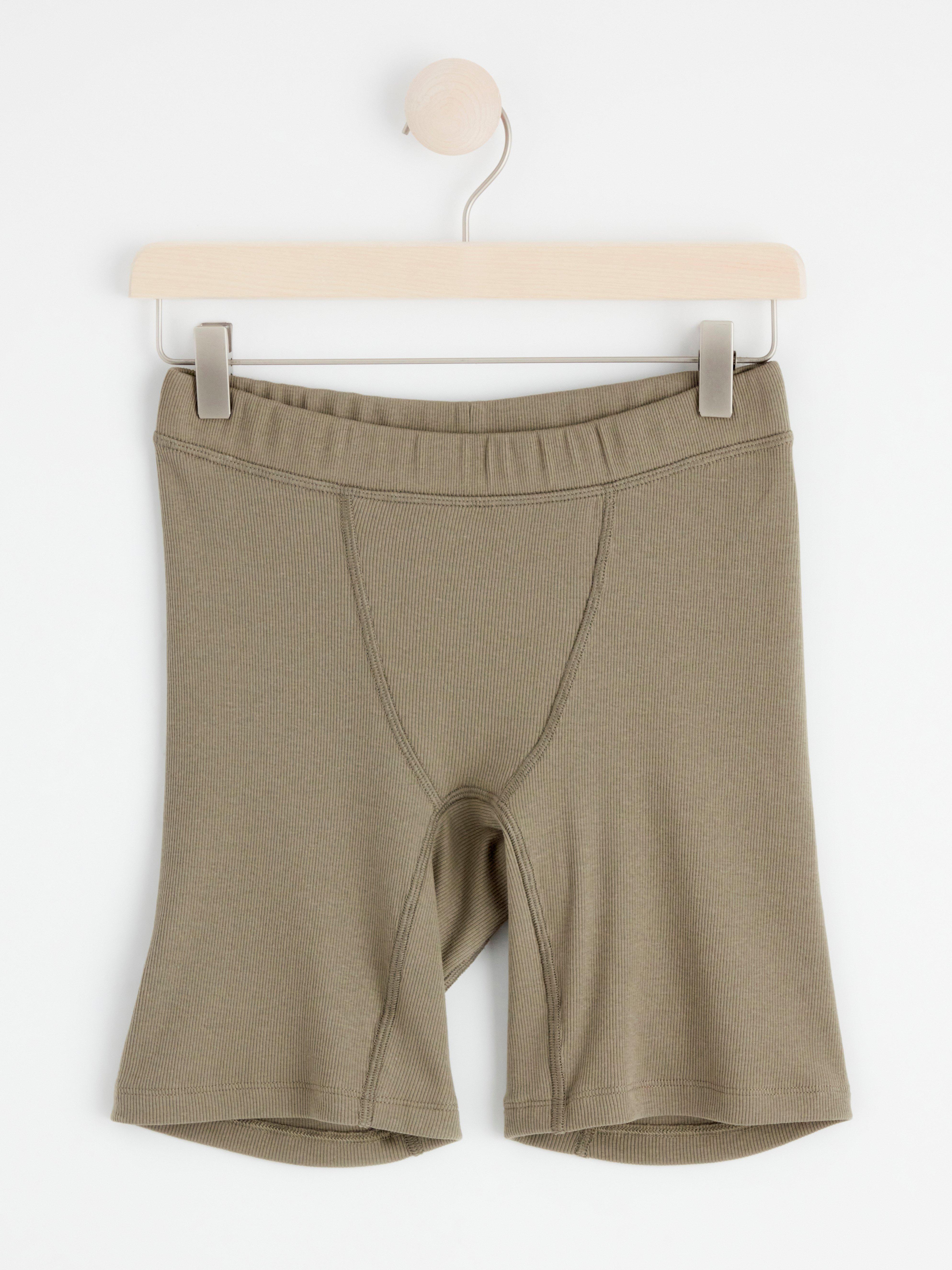 Ribbed boxer sale shorts