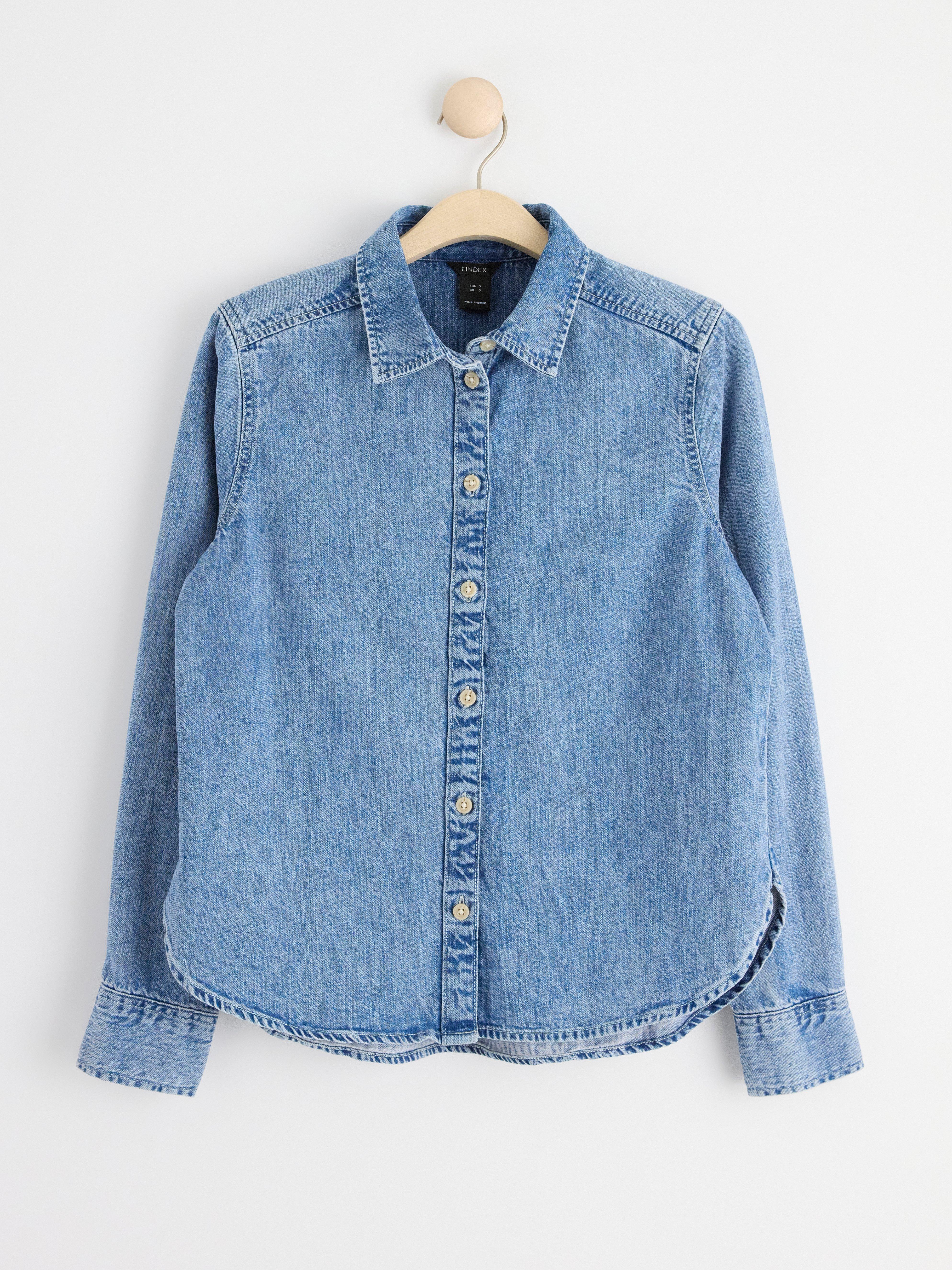 Skjorta - Dam - Blå