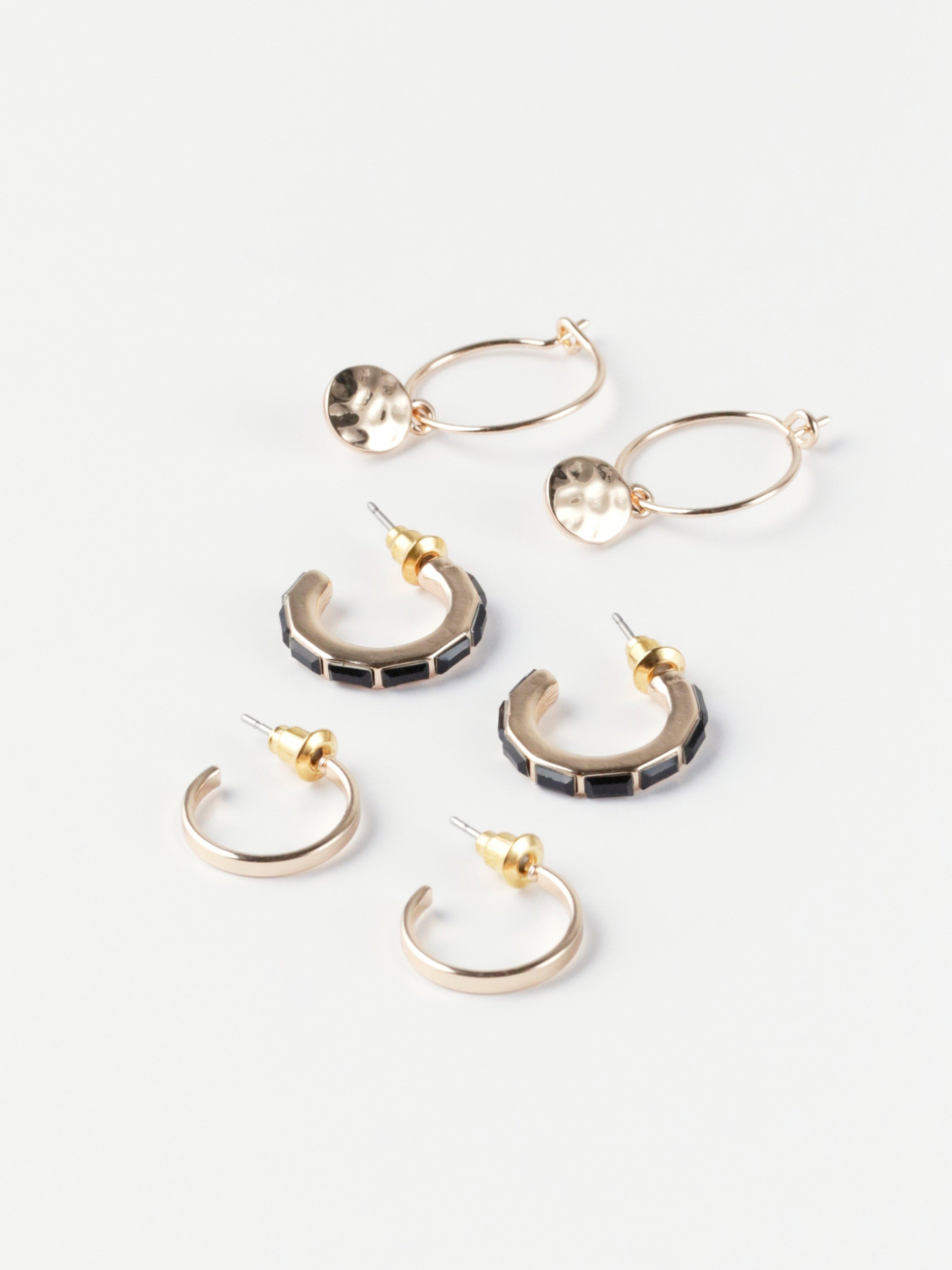 Earrings - Womens Wear - Black