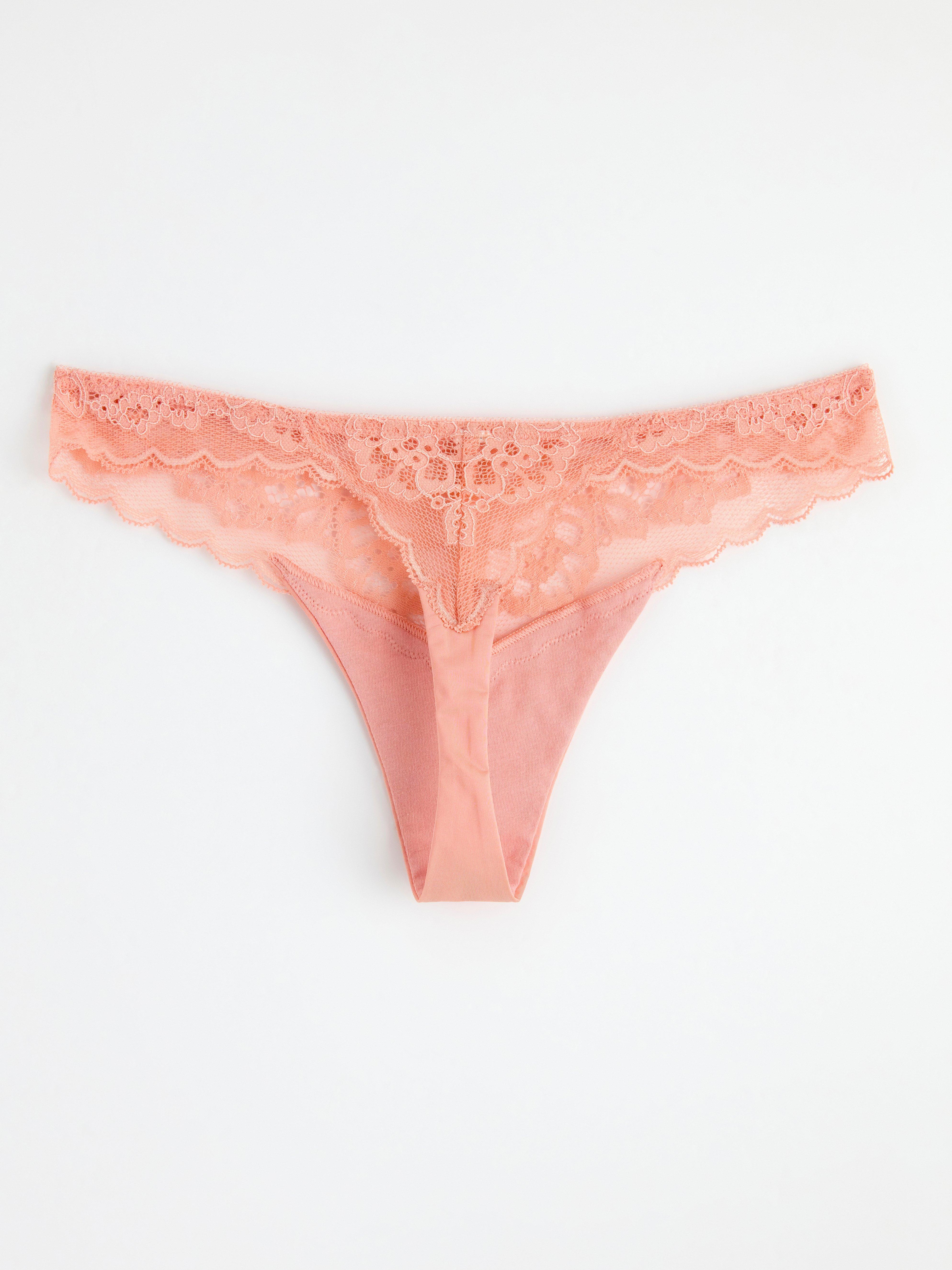 ella m – Thong low waist with lace