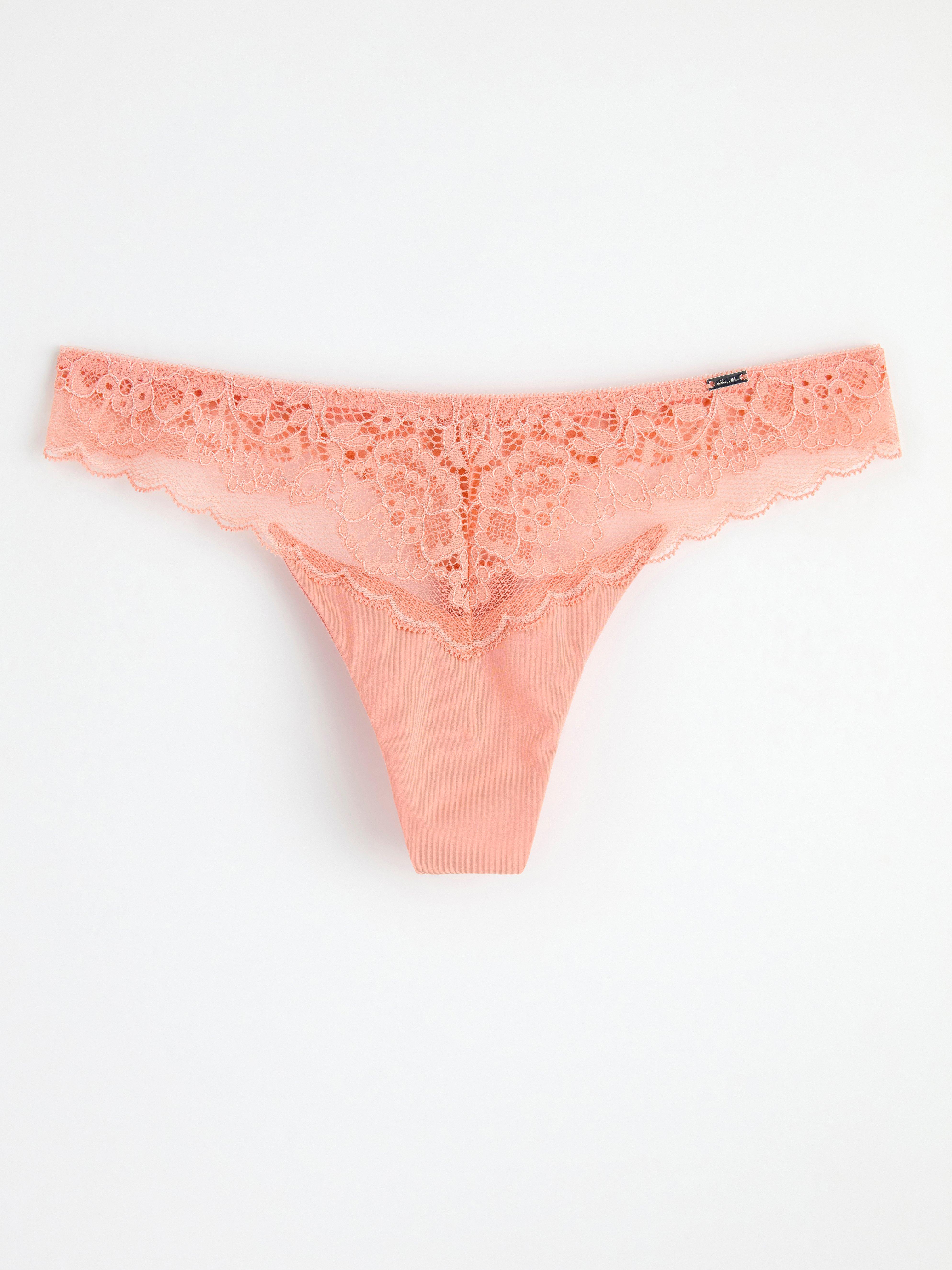 ella m – Stringtrosa low waist med spets | Lindex