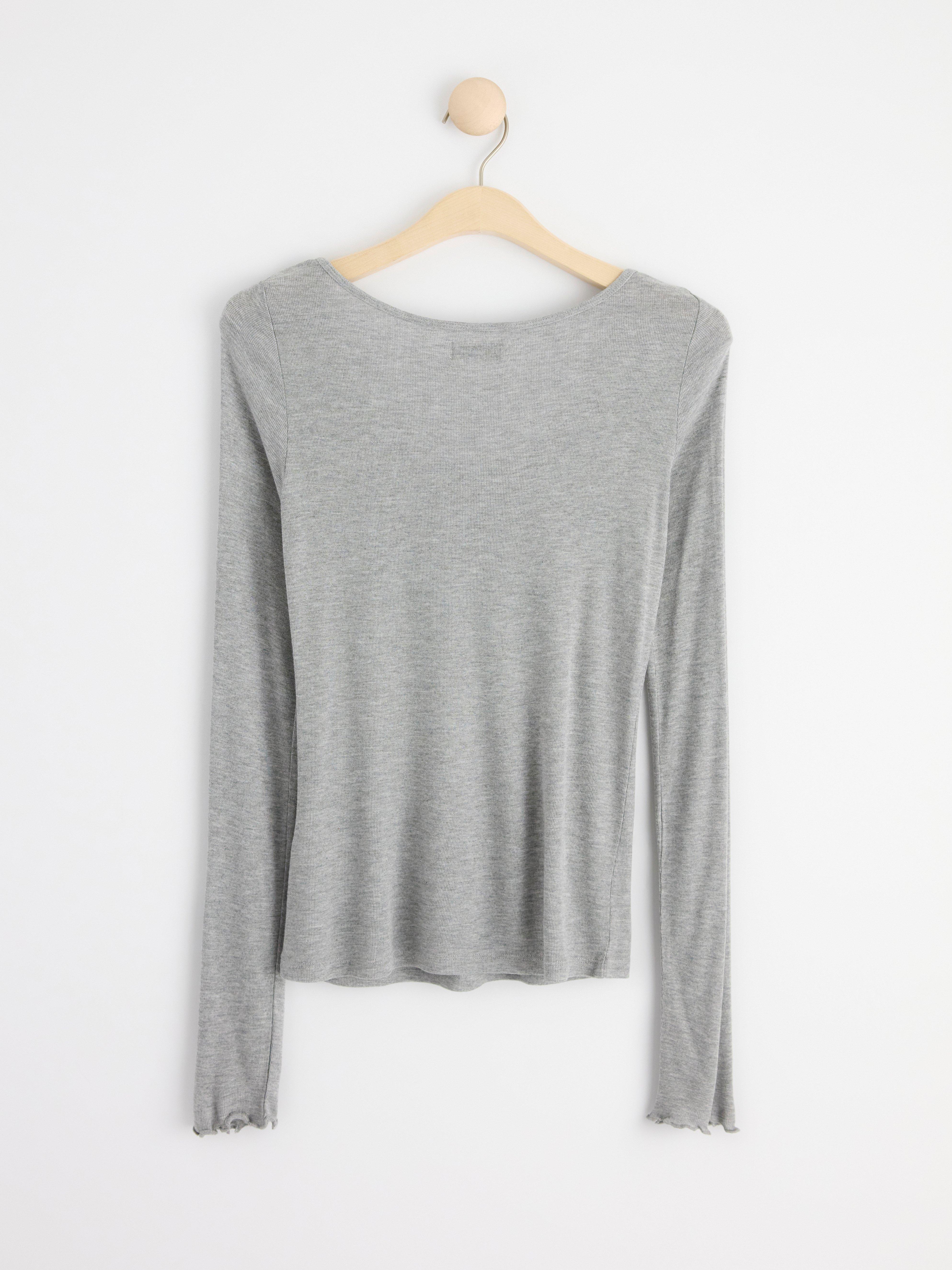 Top - Womens Wear - Grey