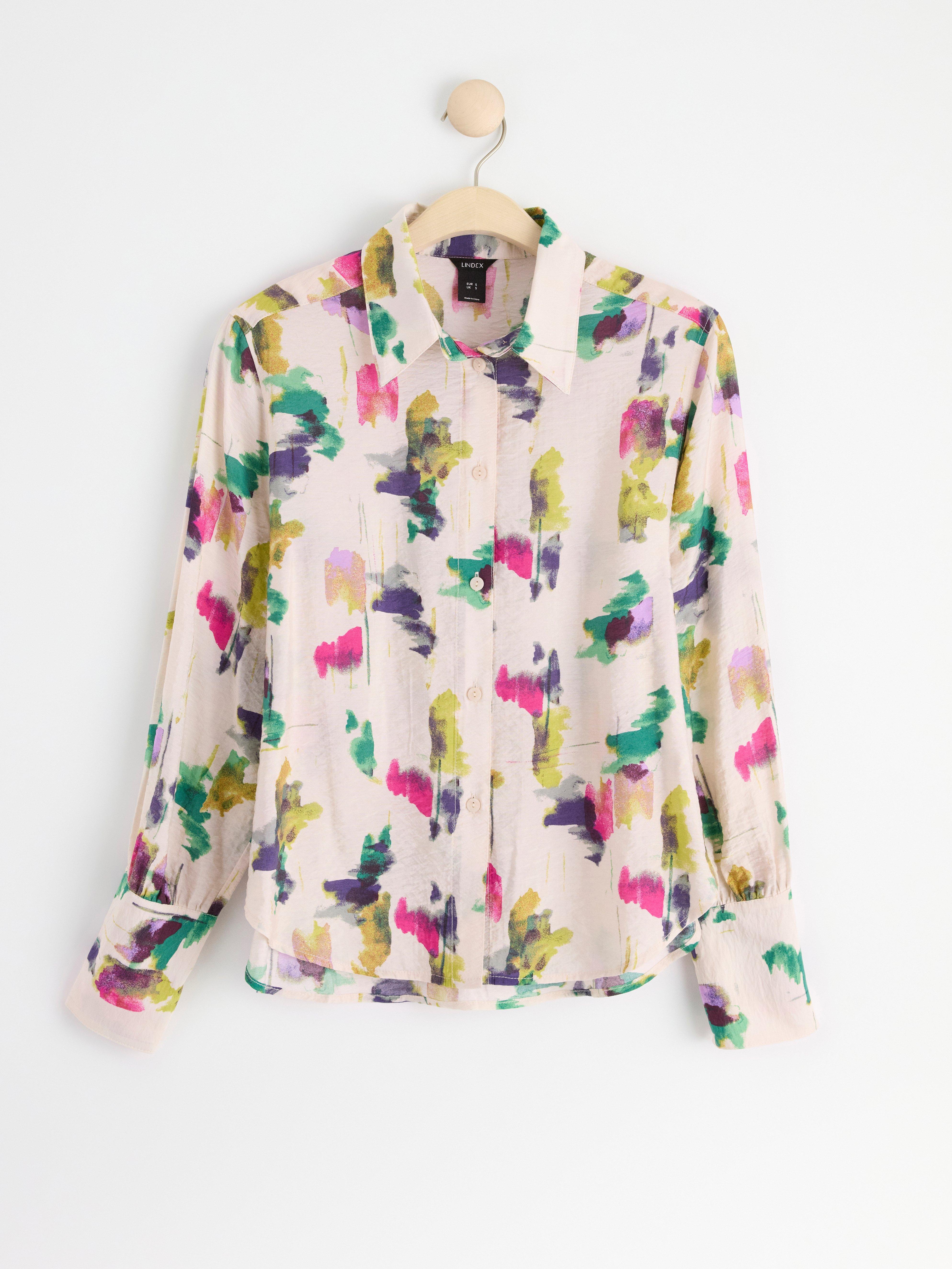 Skjorta - Dam - Beige