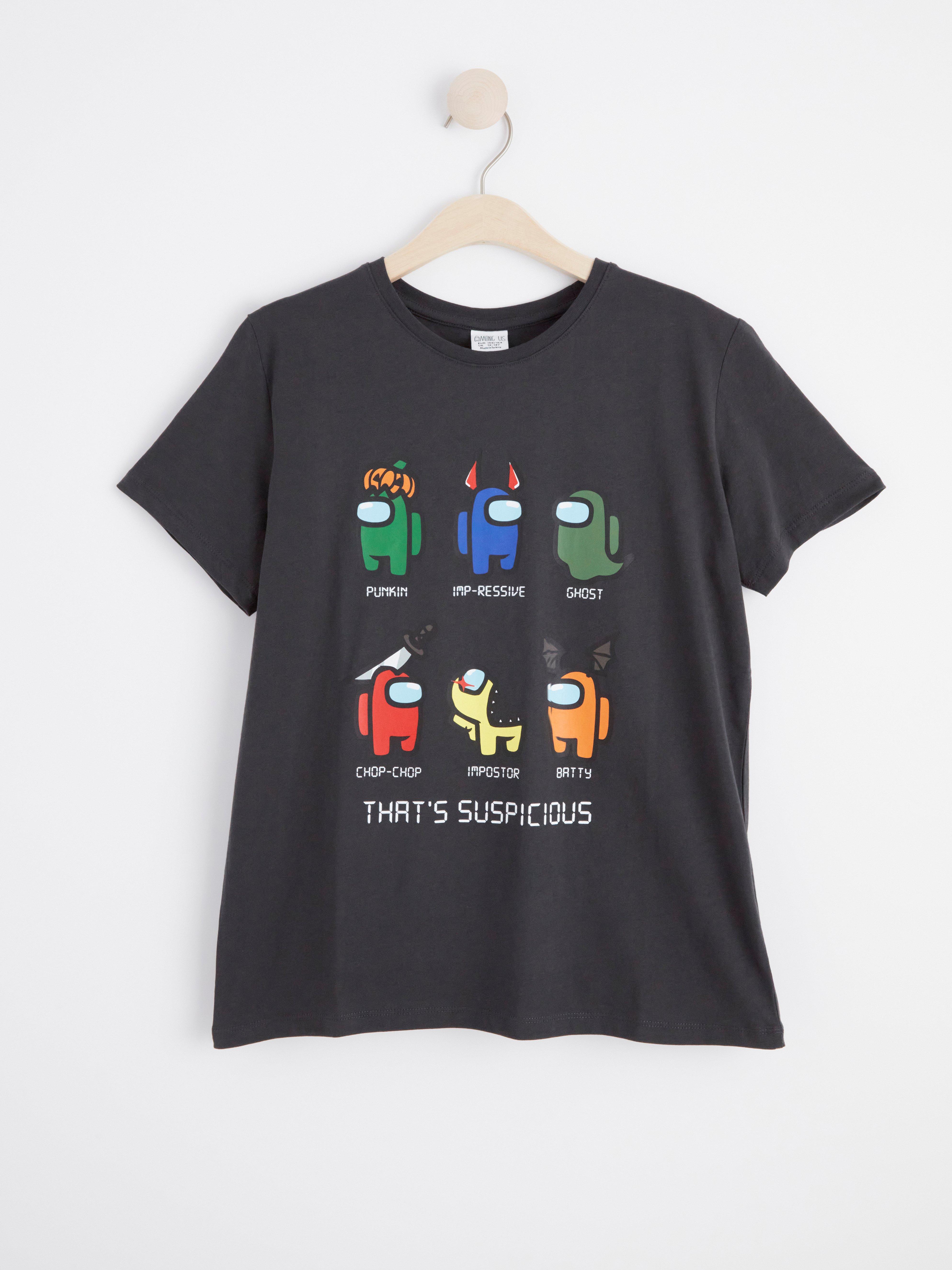 T-shirt - Barn - Svart