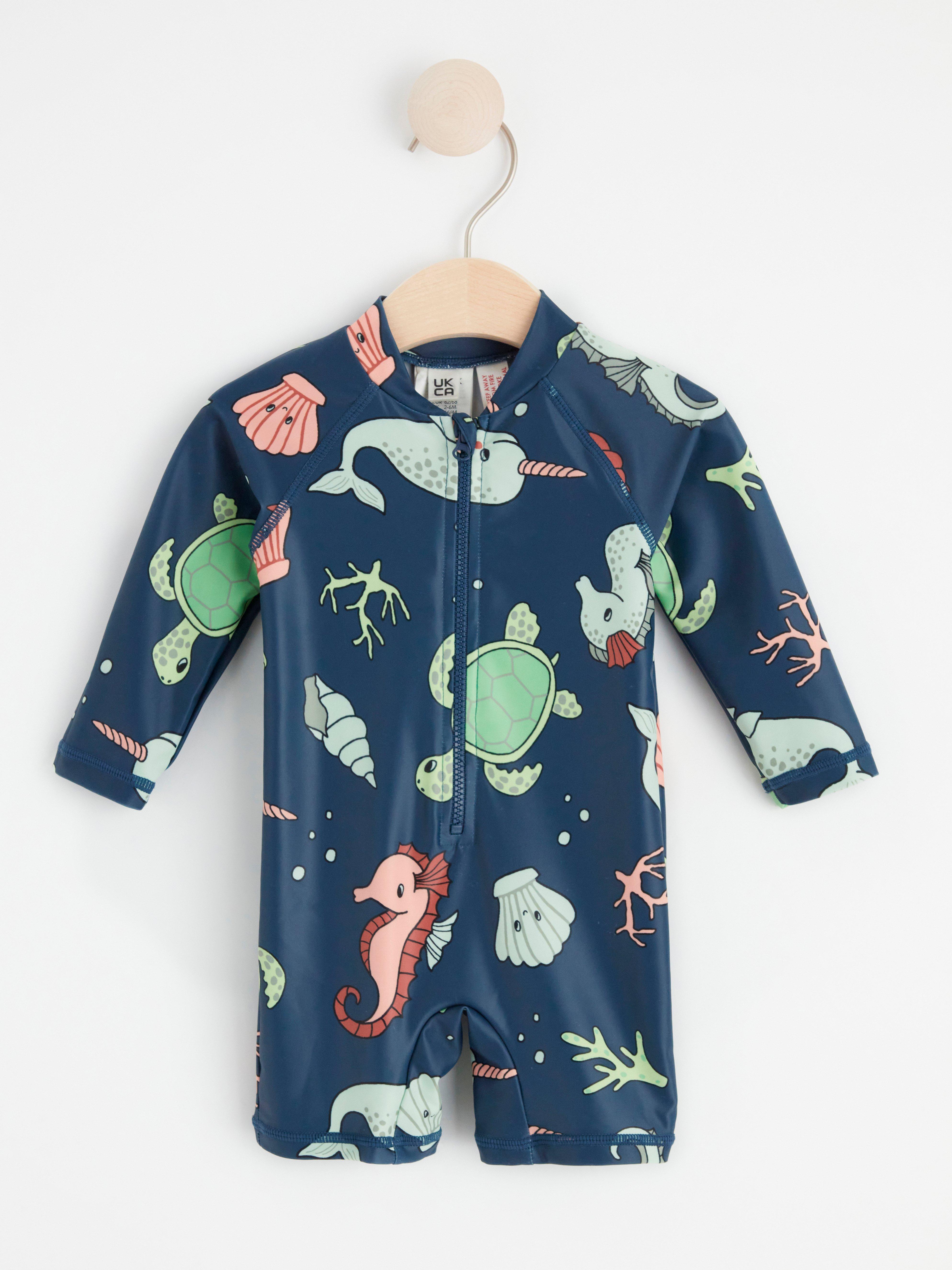 Overal chránící před sluncem - Děti - Modrá