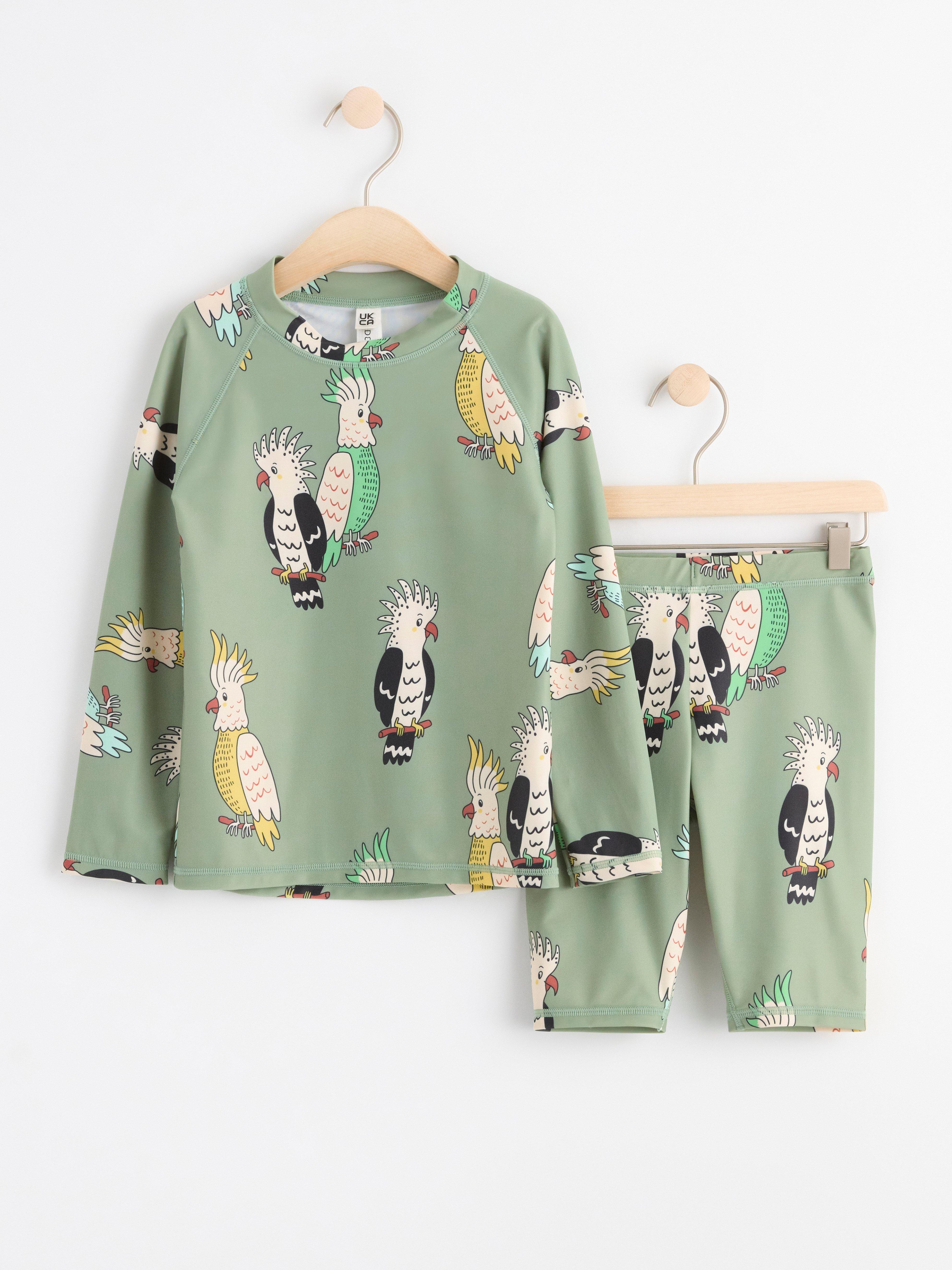 Solskyddsoverall - Barn - Grön