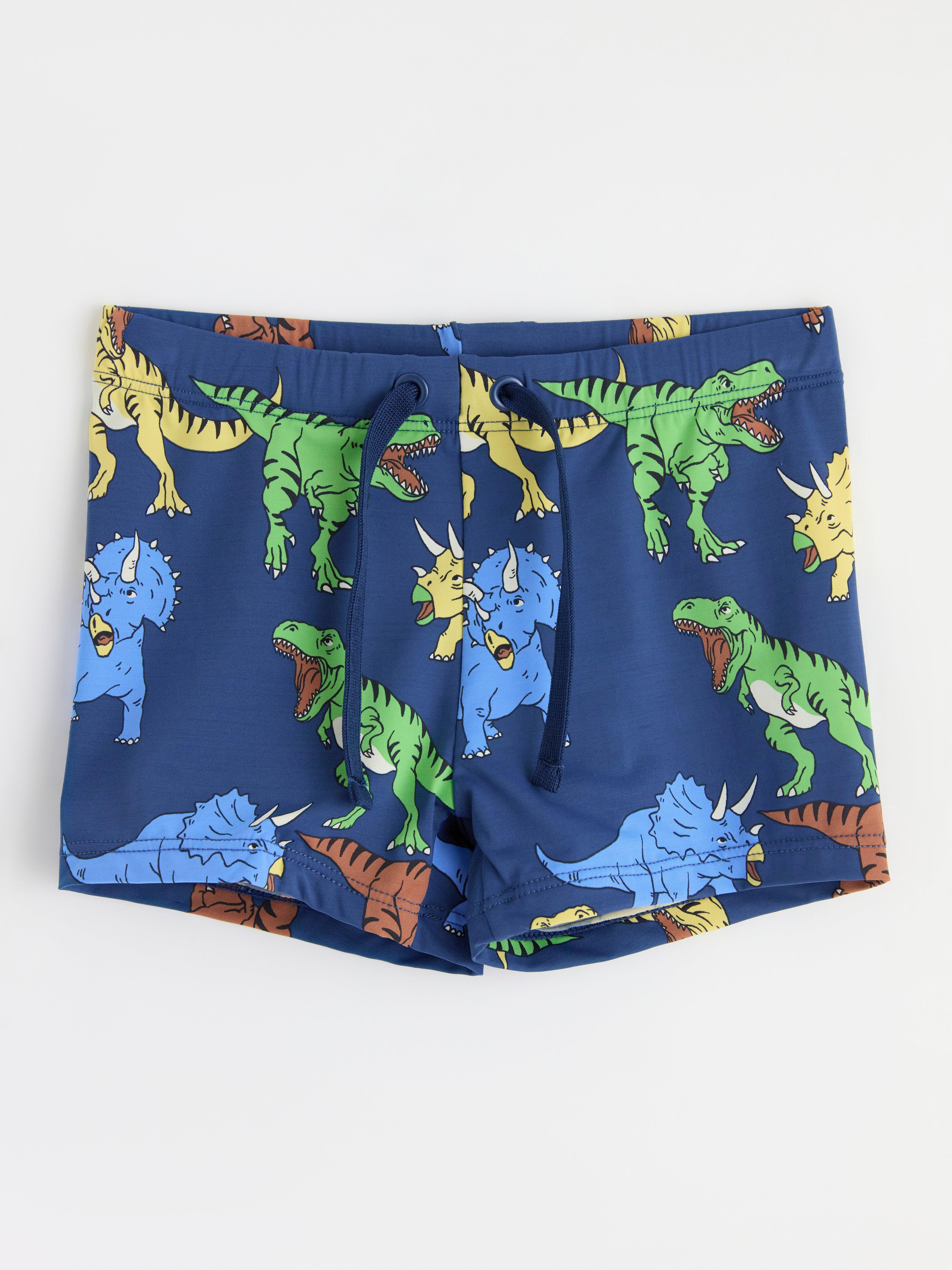 Badbyxa med dinosaurier