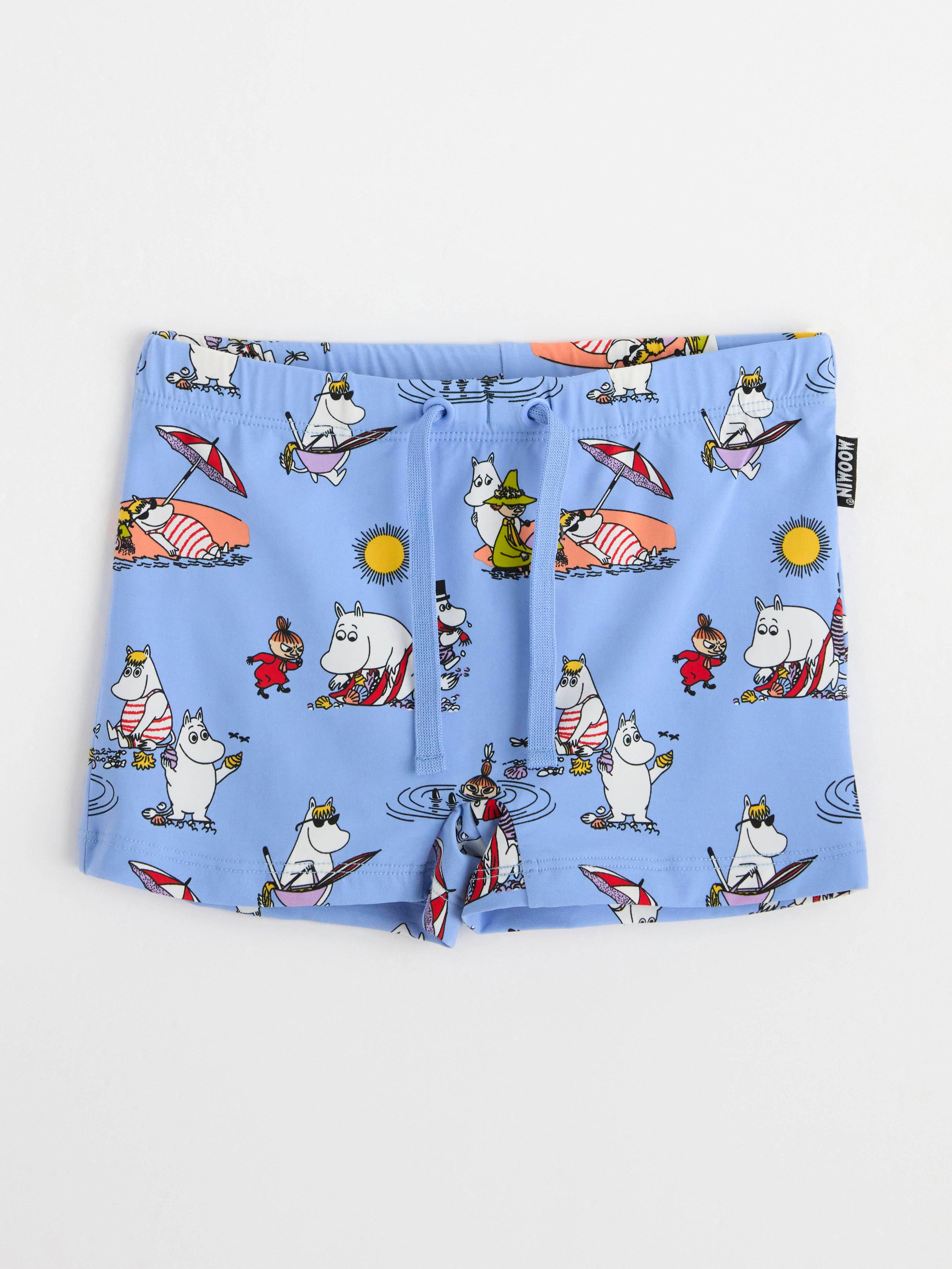 Badbyxor - Barn - Blå