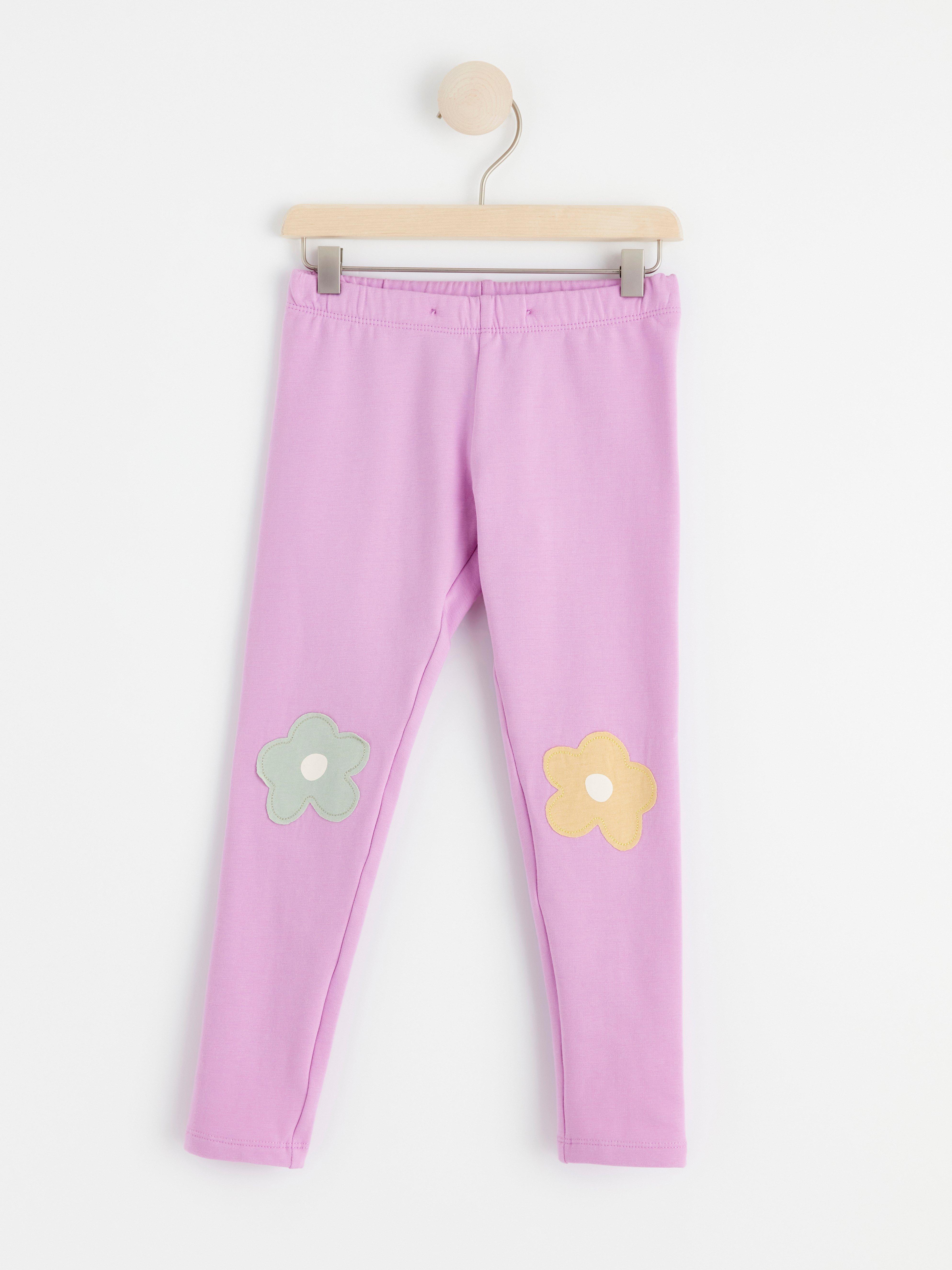 Leggings - Barn - Lila