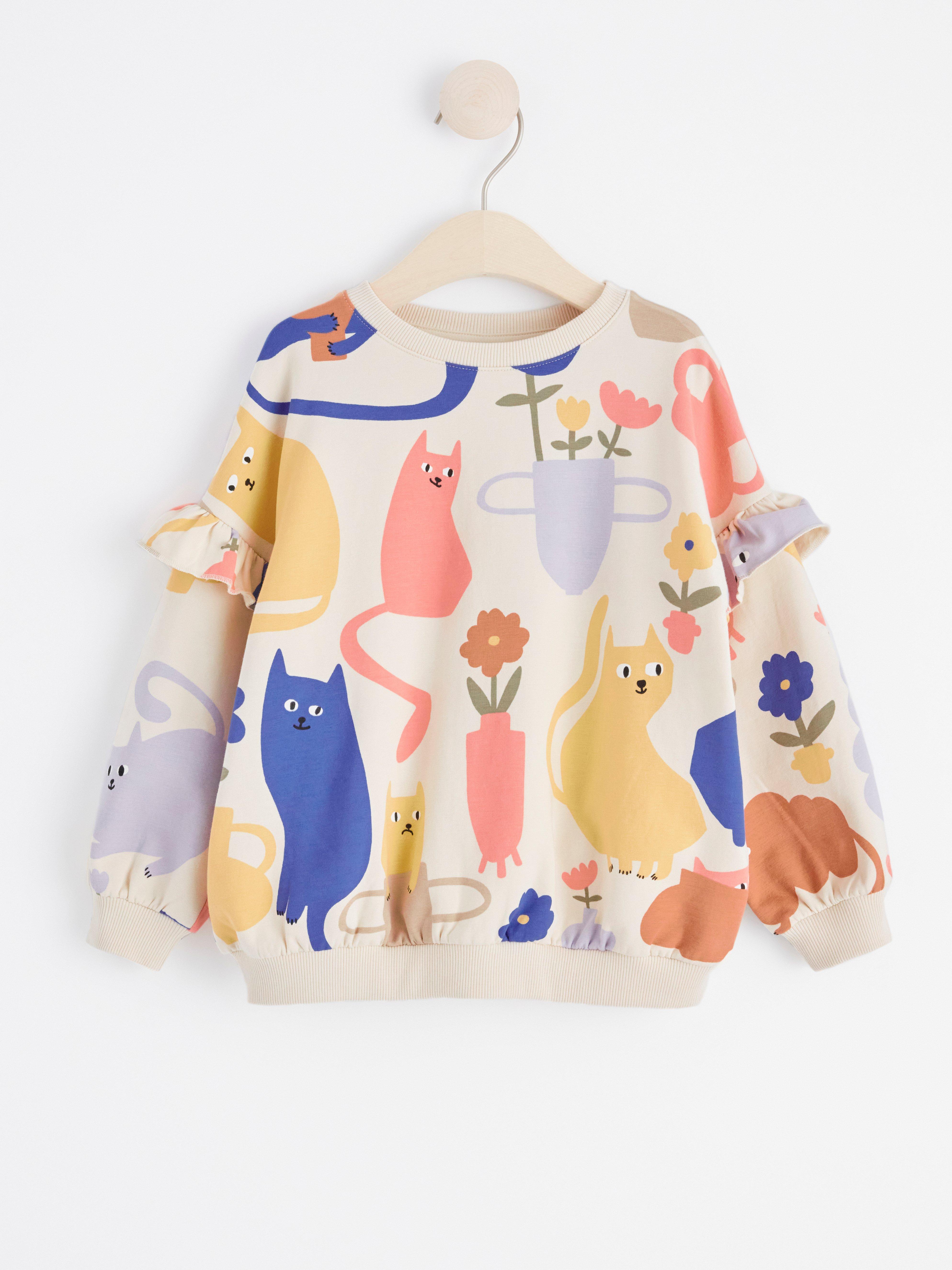 Sweatshirt - Barn - Beige