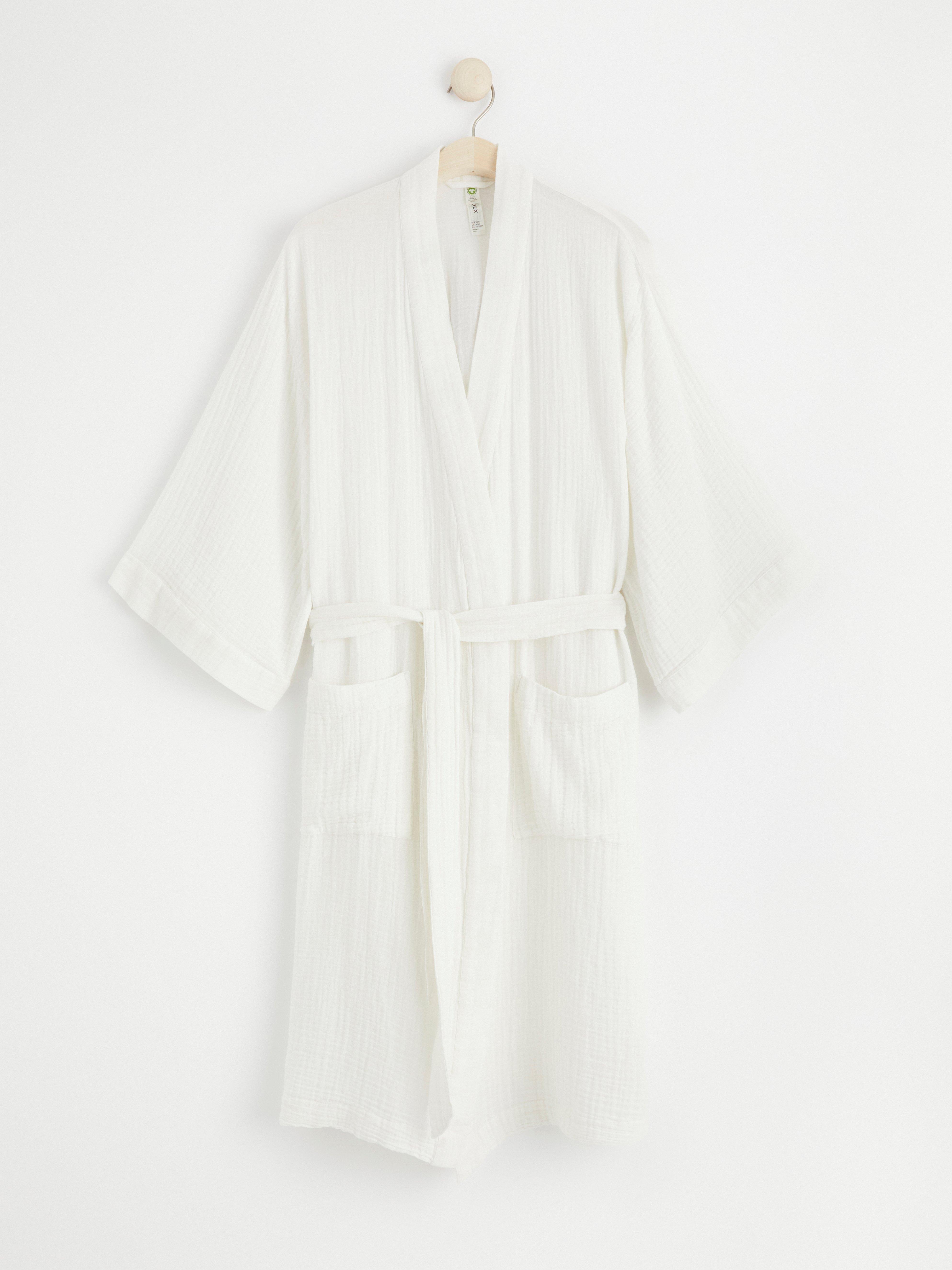 Morgenkåpe - Undertøy - Hvit