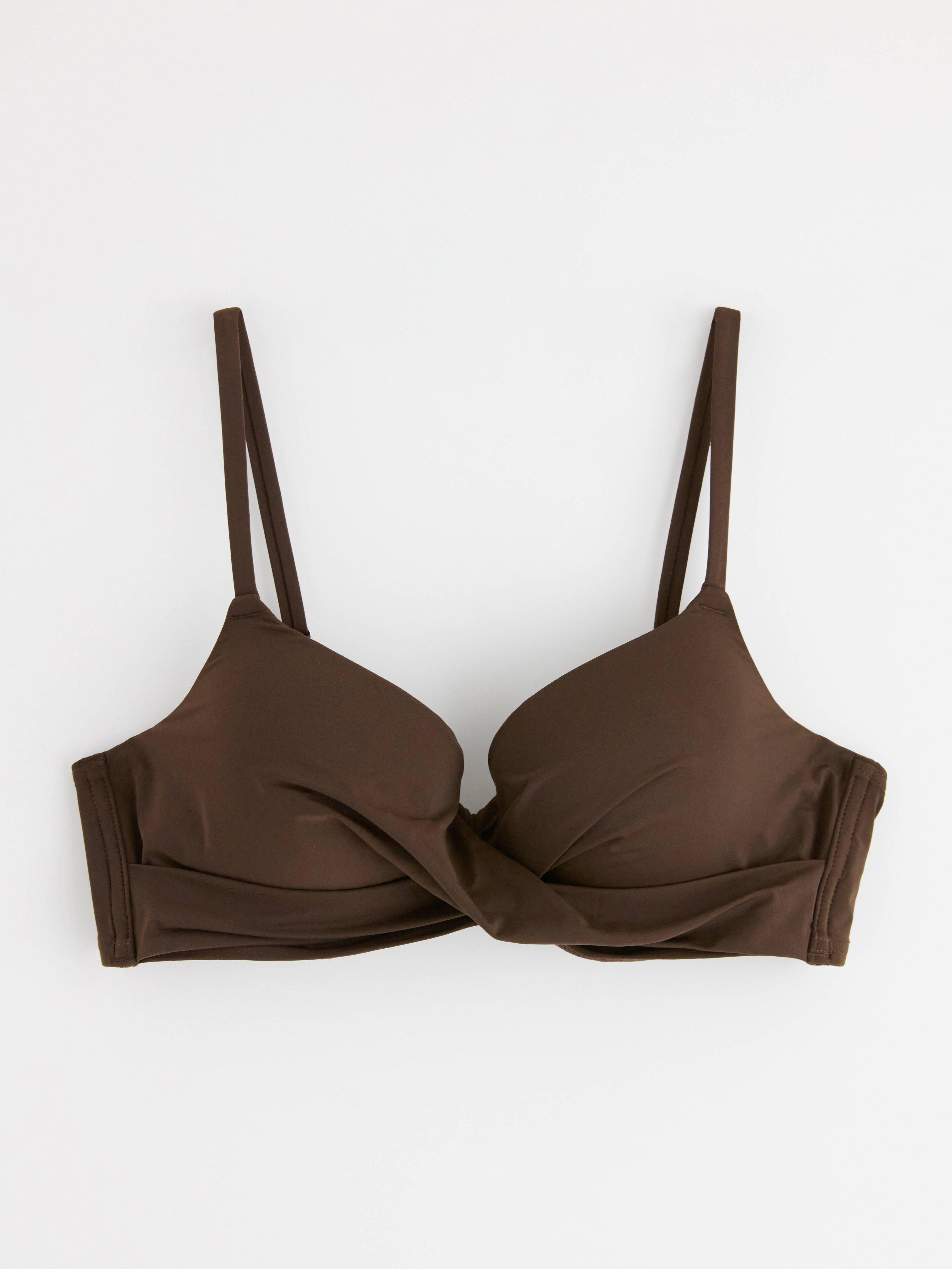 Swim Top - Lingerie - Brown
