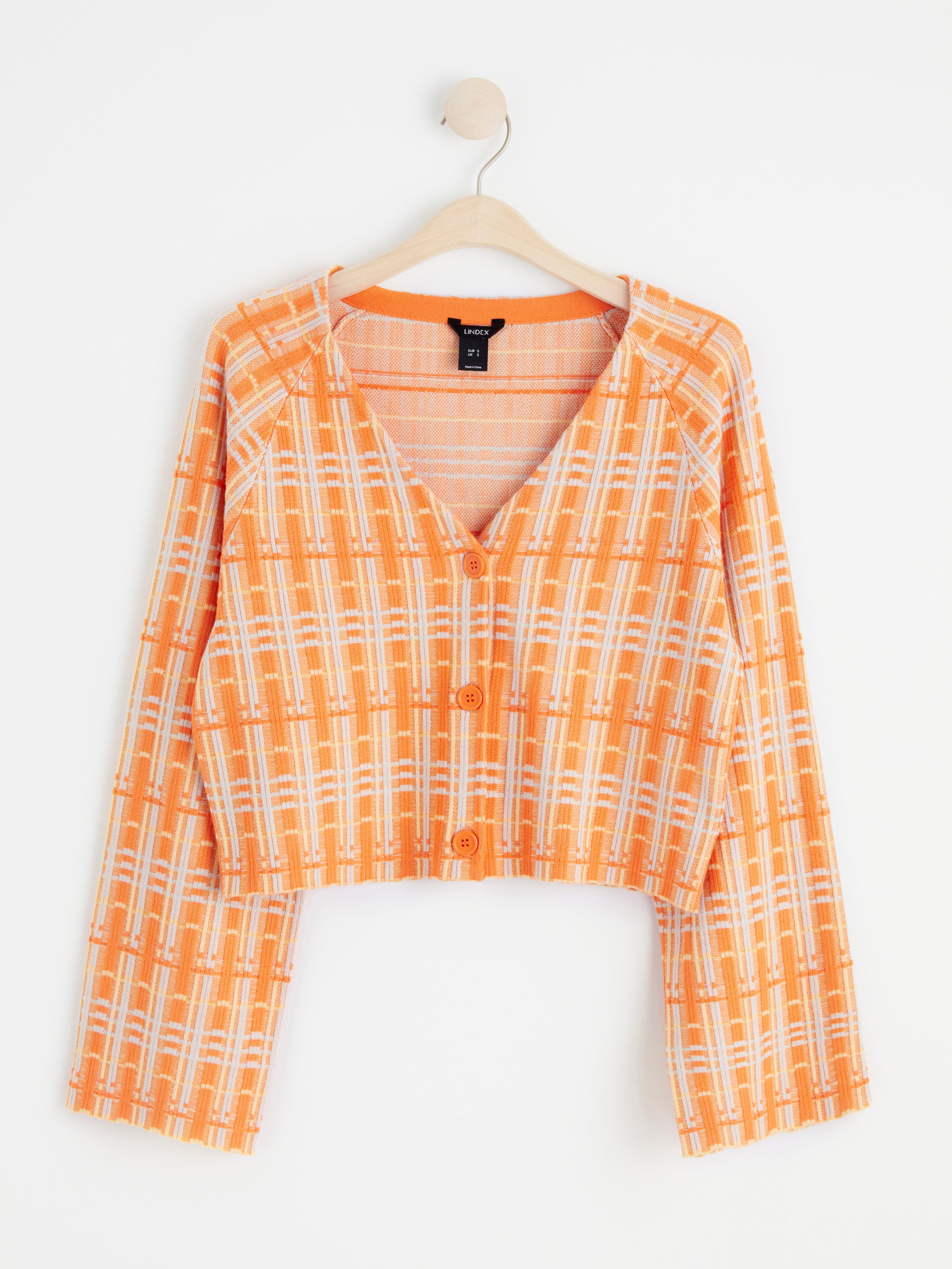 Cardigan - Dam - Orange