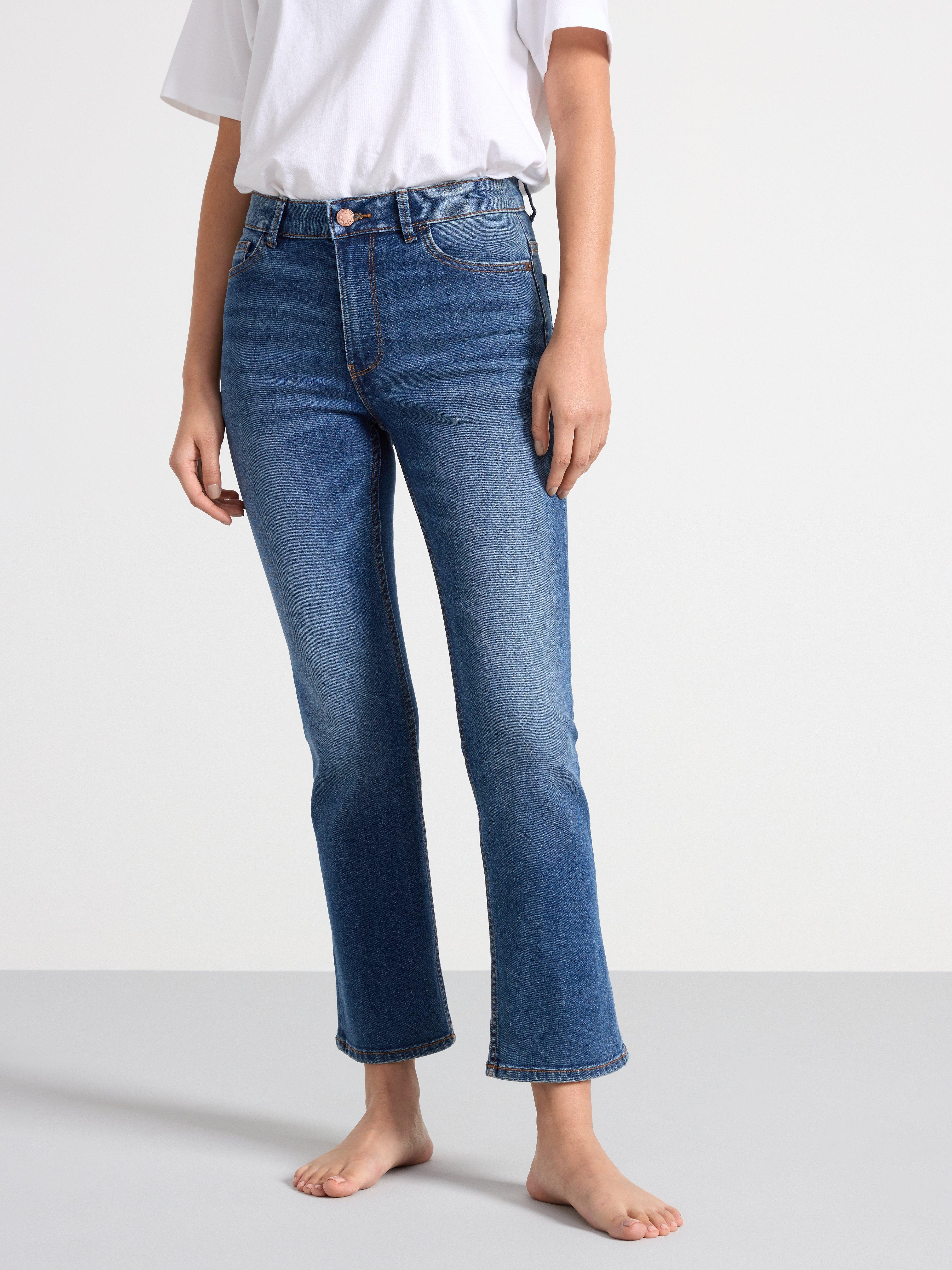 KAREN Flared cropped jeans