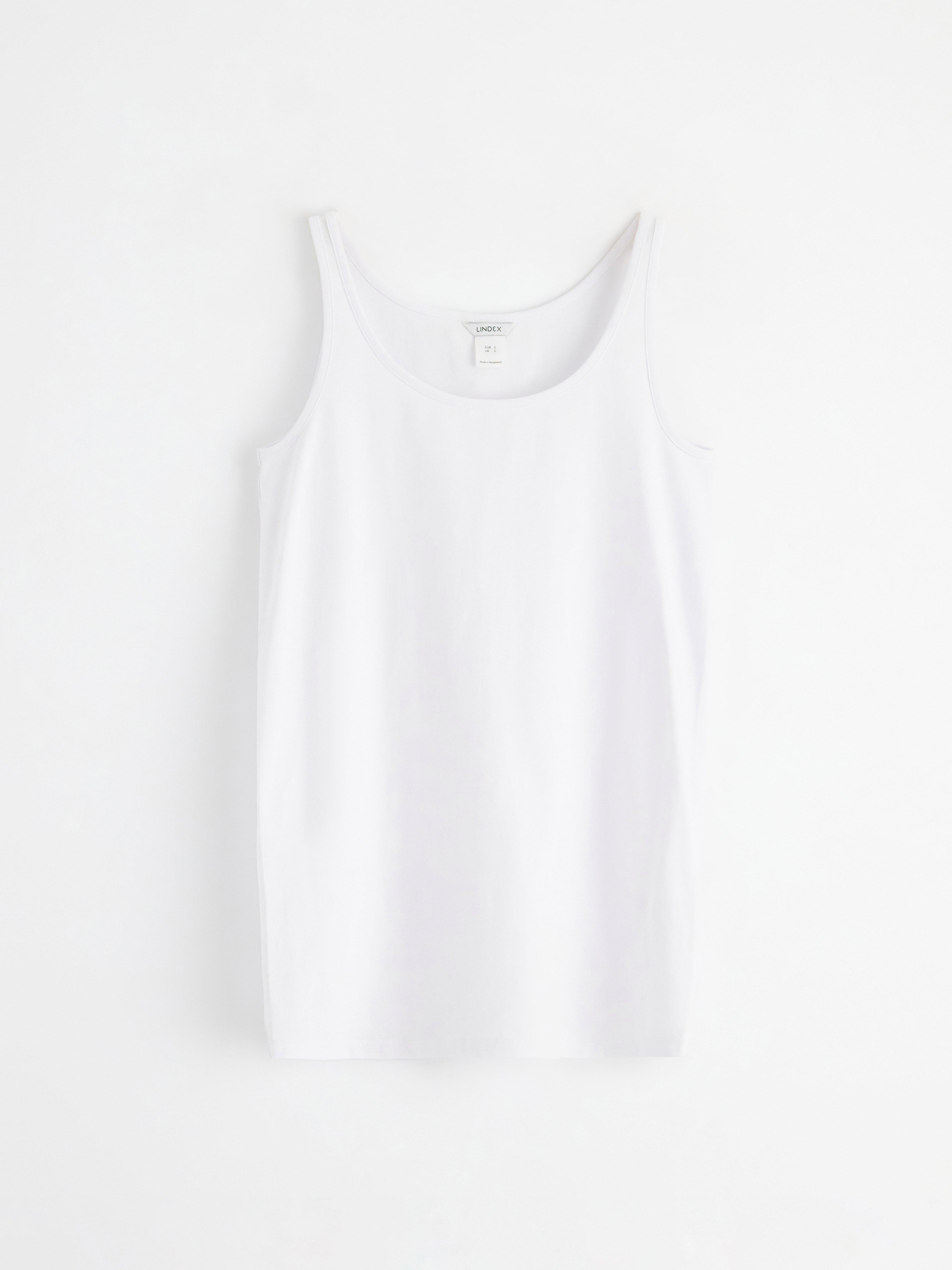 Vente-top - Dame - Hvid