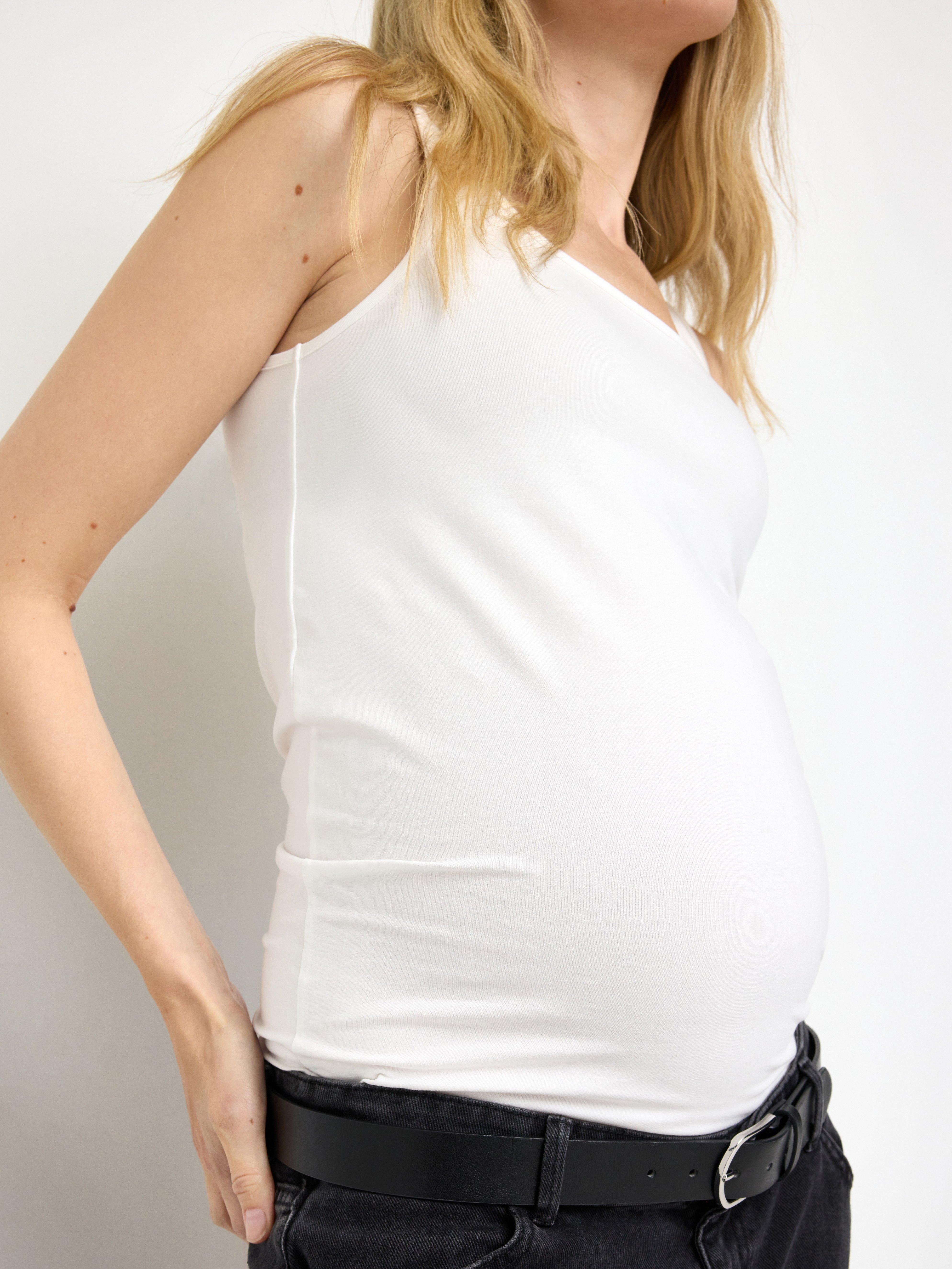 Maternity Top - Womens Wear - White