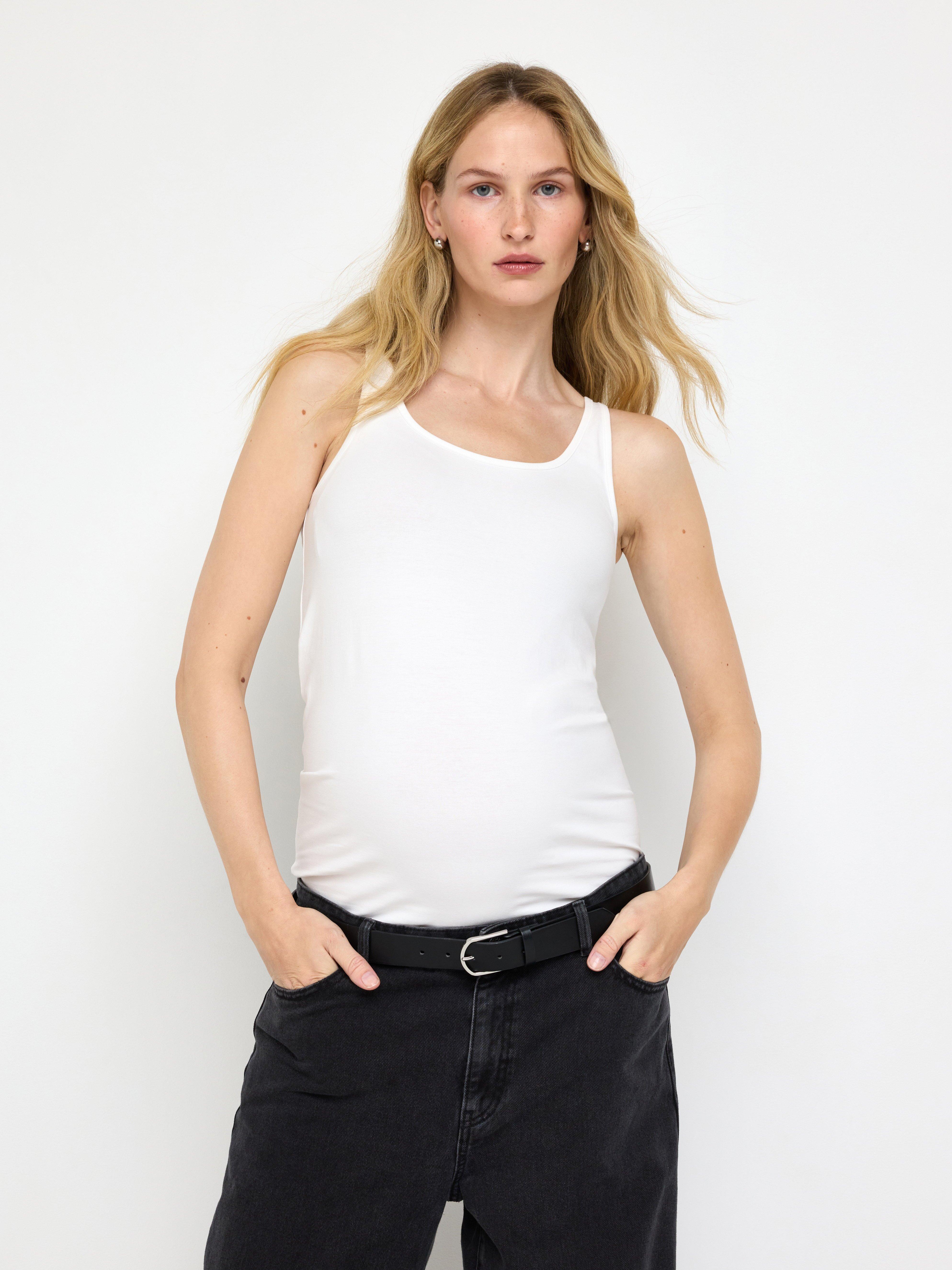 Maternity Top - Womens Wear - White