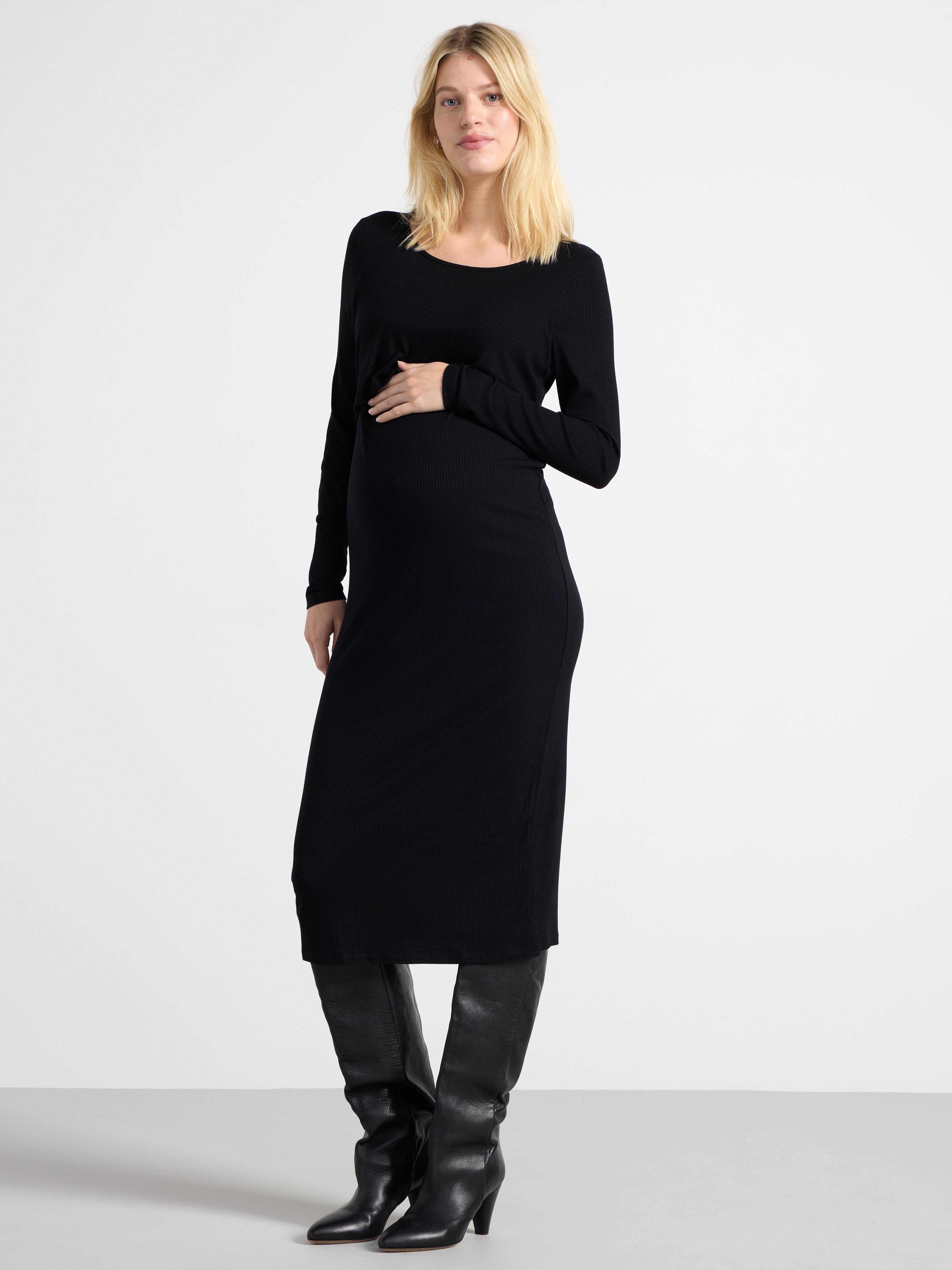 Nursing maxi dress hot sale long sleeve