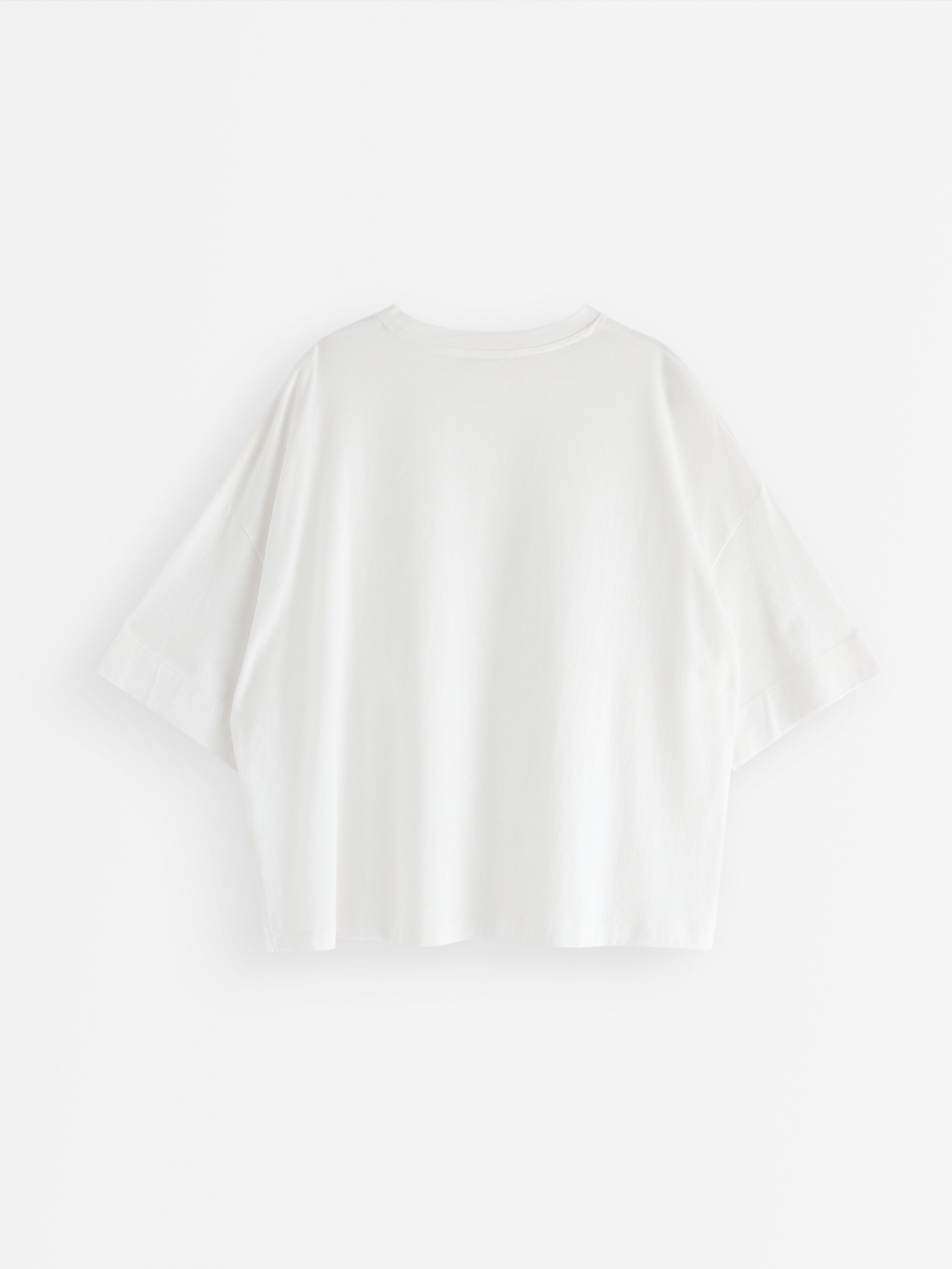 T-shirt - Dame - Hvit