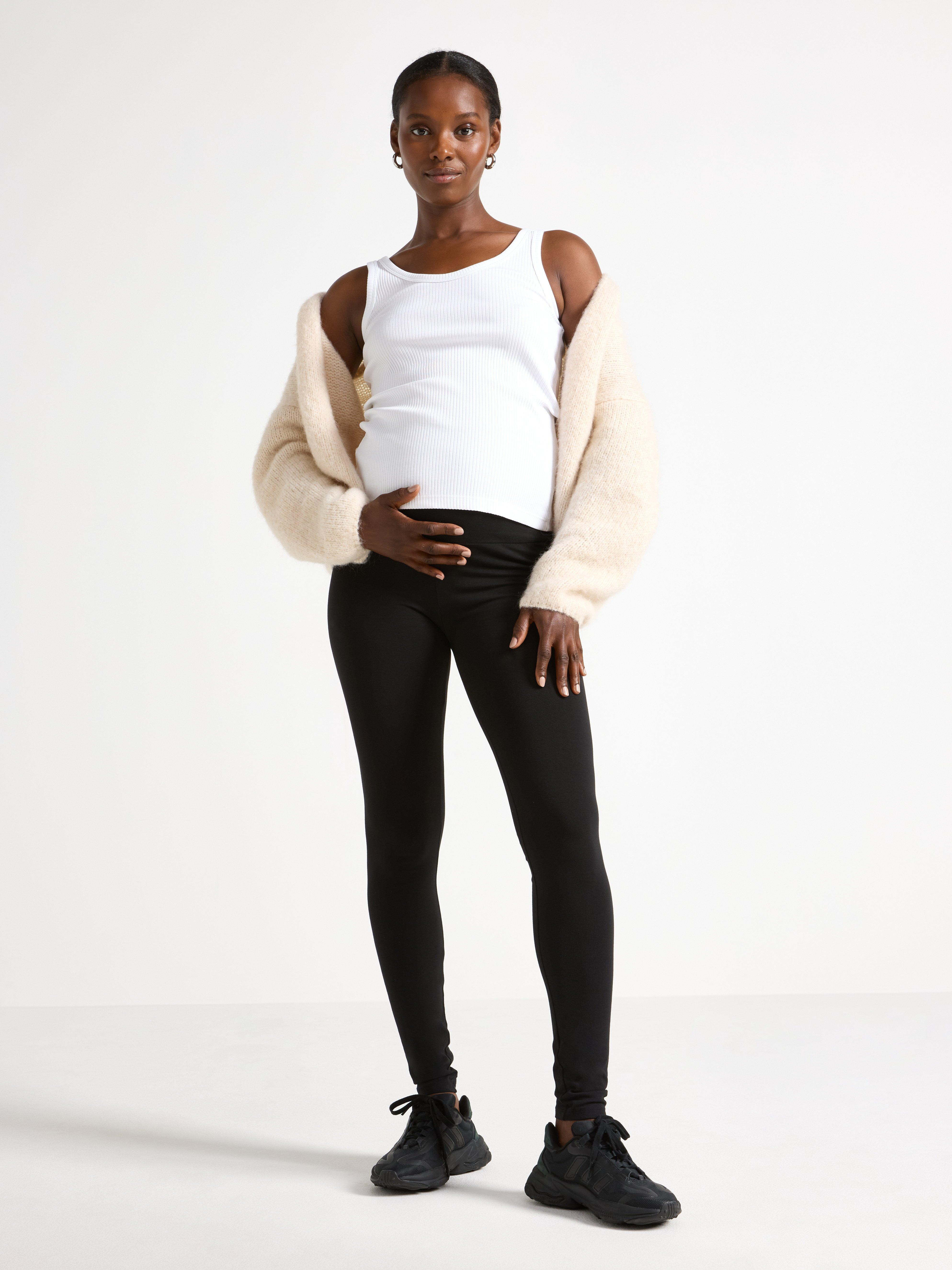 Maternity Leggings - Womens Wear - Black