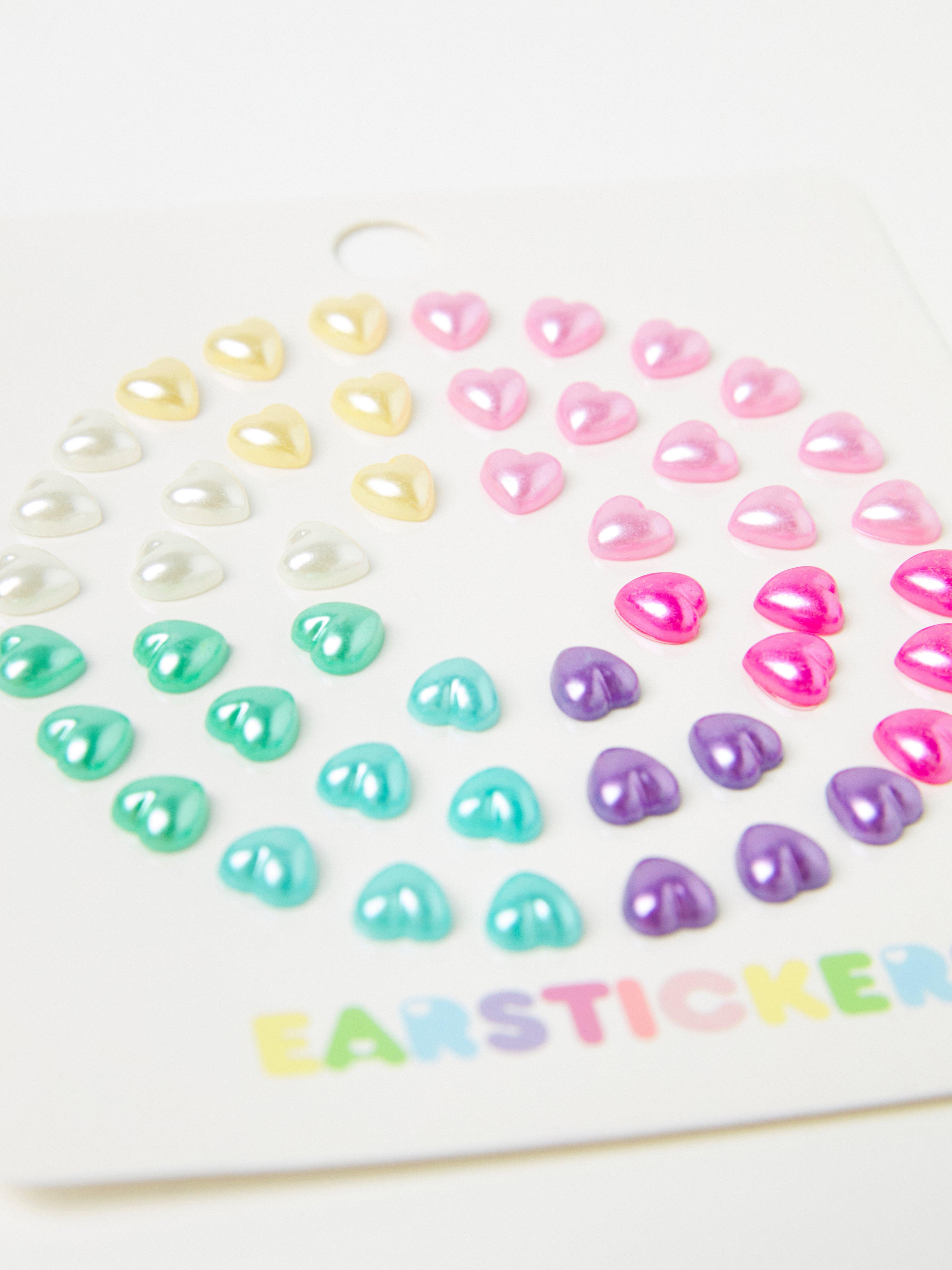 Stick on Earrings - Kids Wear - Pink