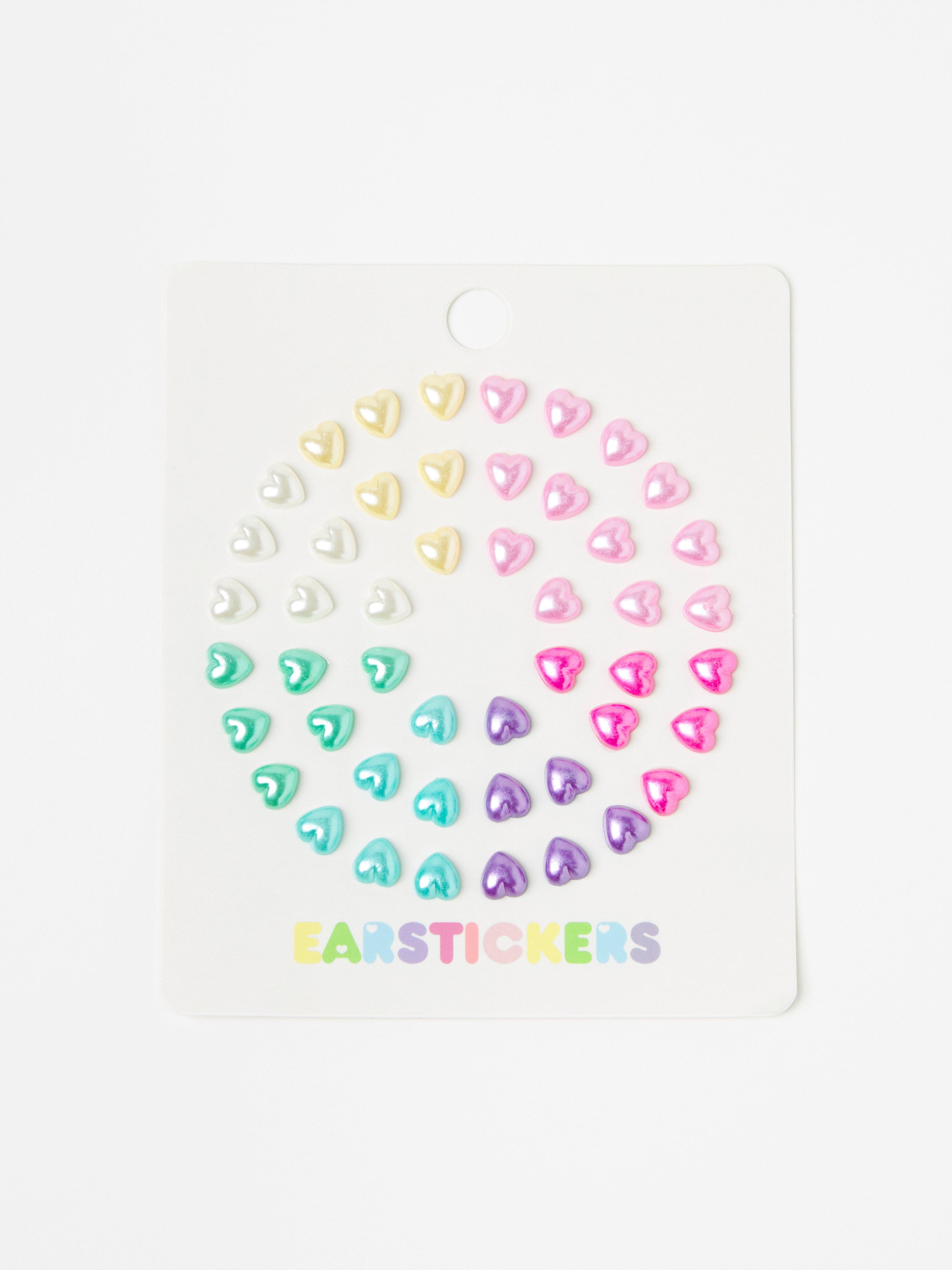 Stick on Earrings - Kids Wear - Pink