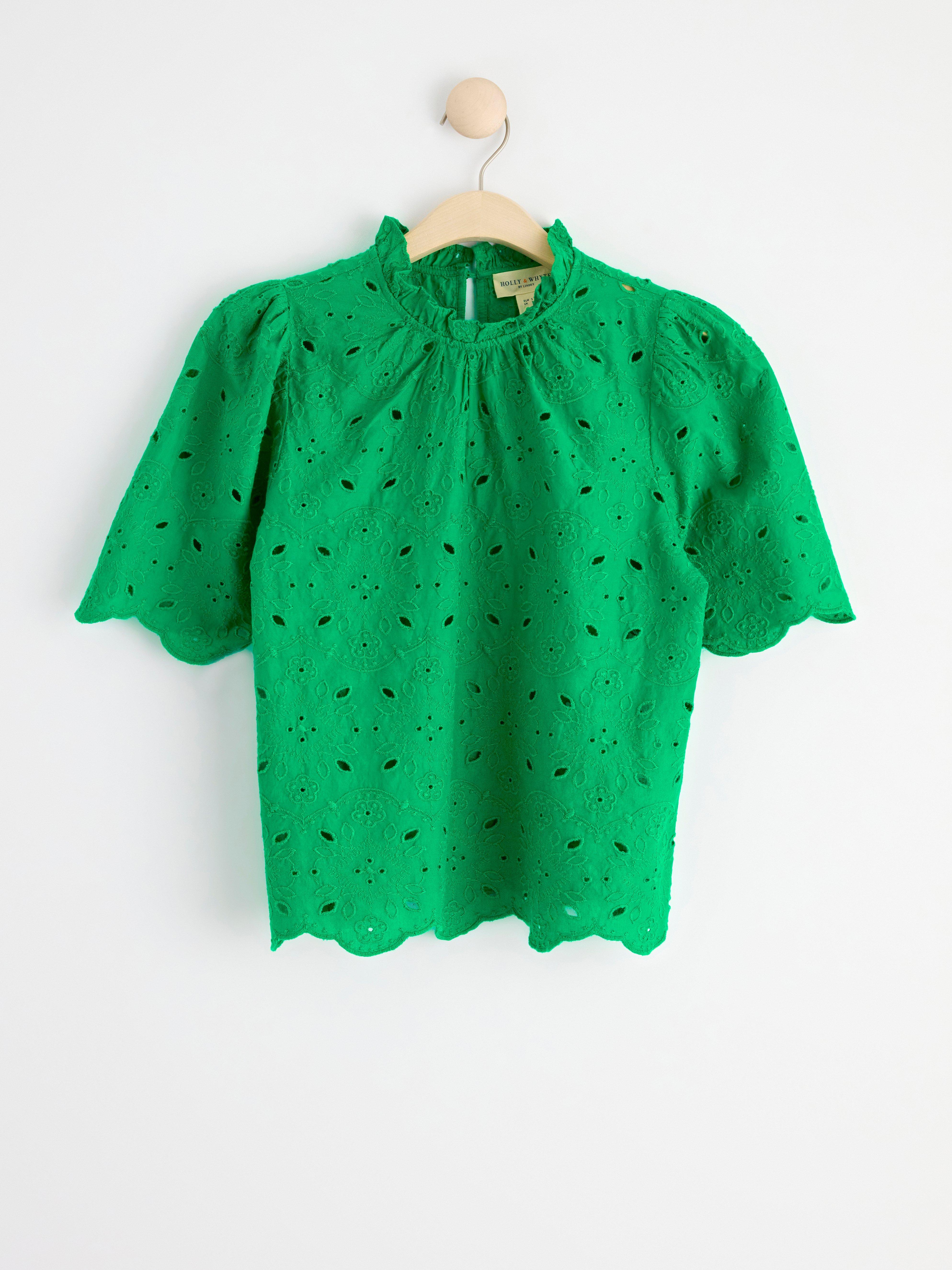 Bluse - Dame - Grønn