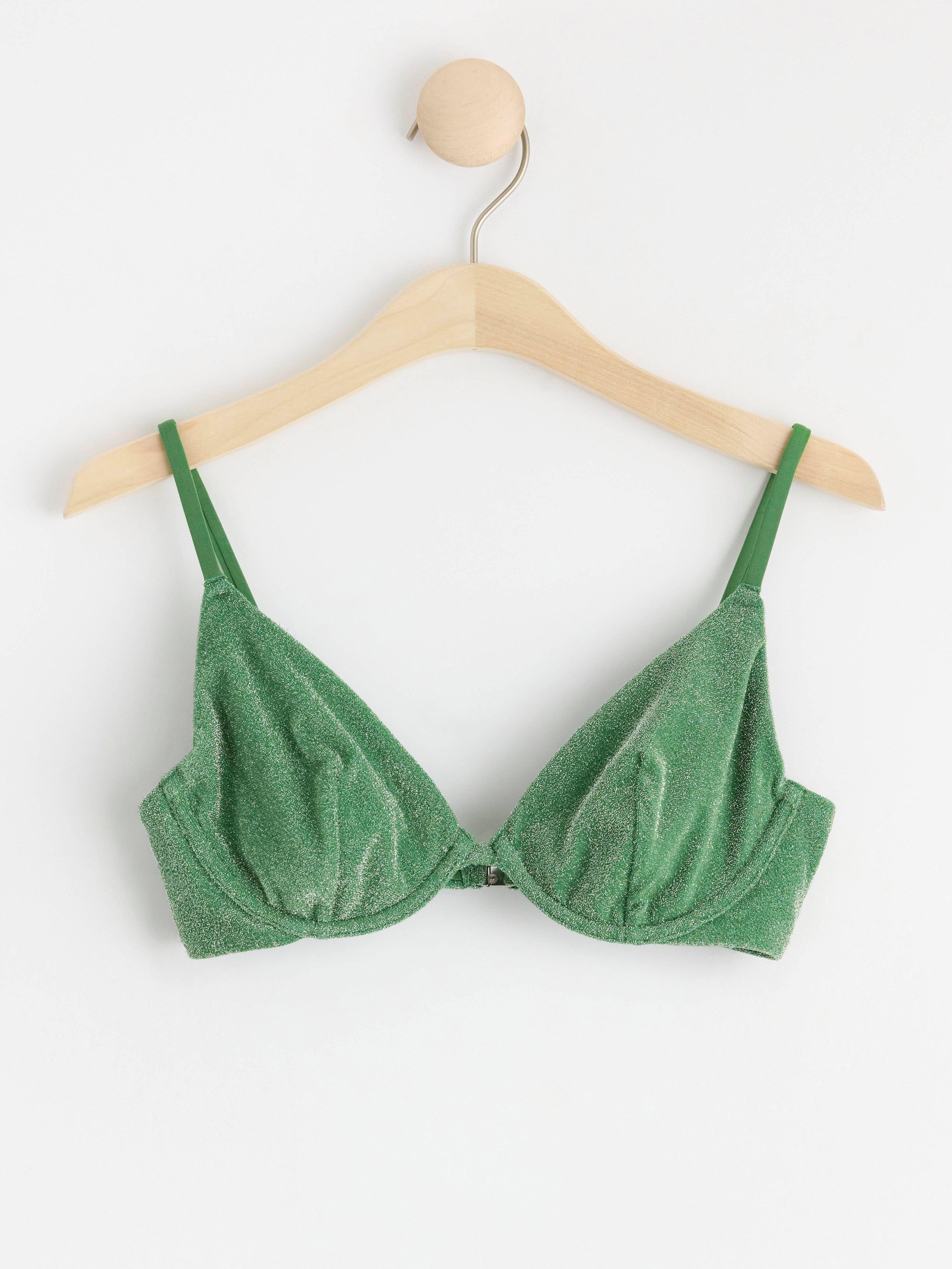 Bygel-bh - Underkläder - Grön