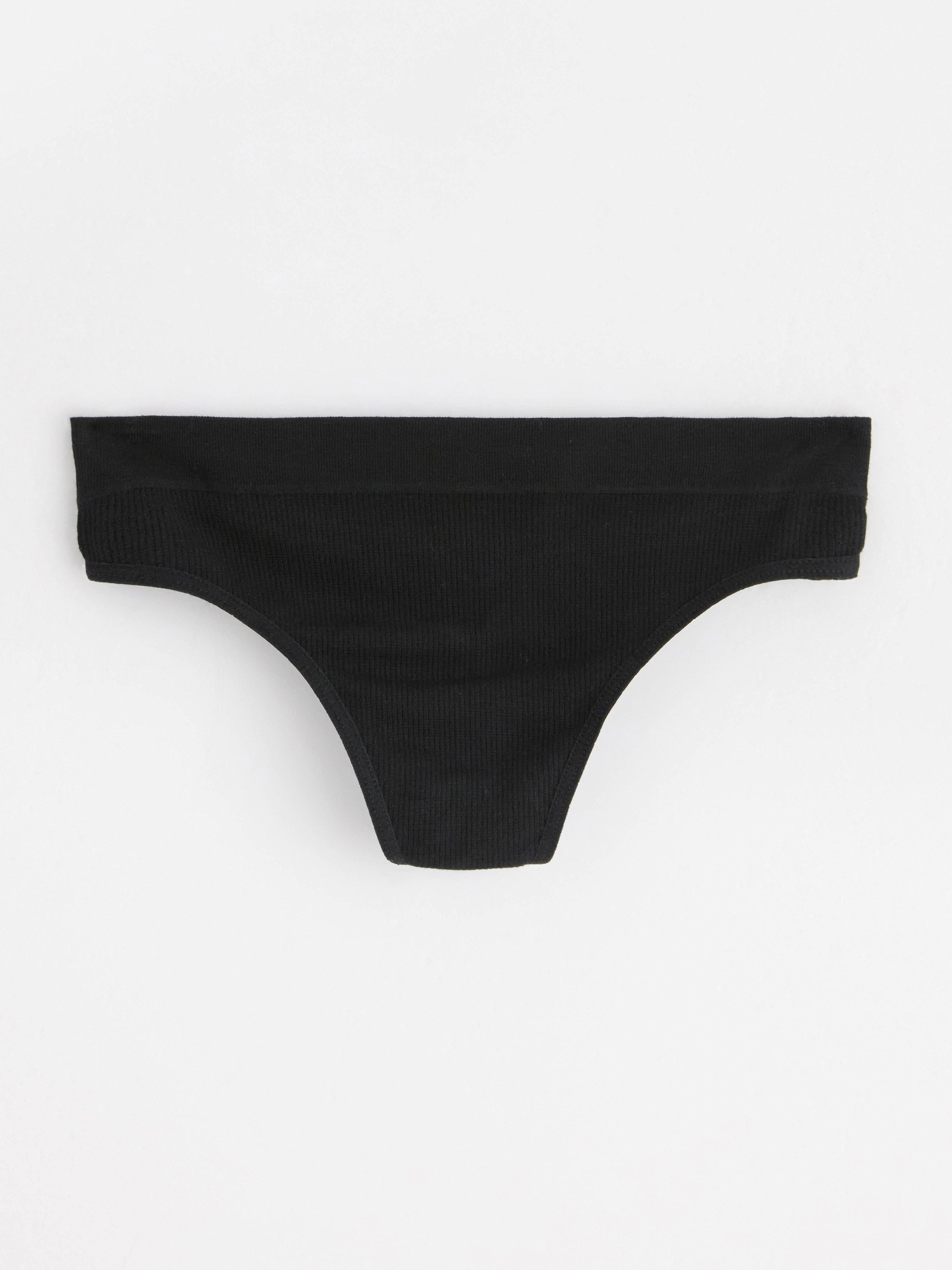 Thong High - Lingerie - Black