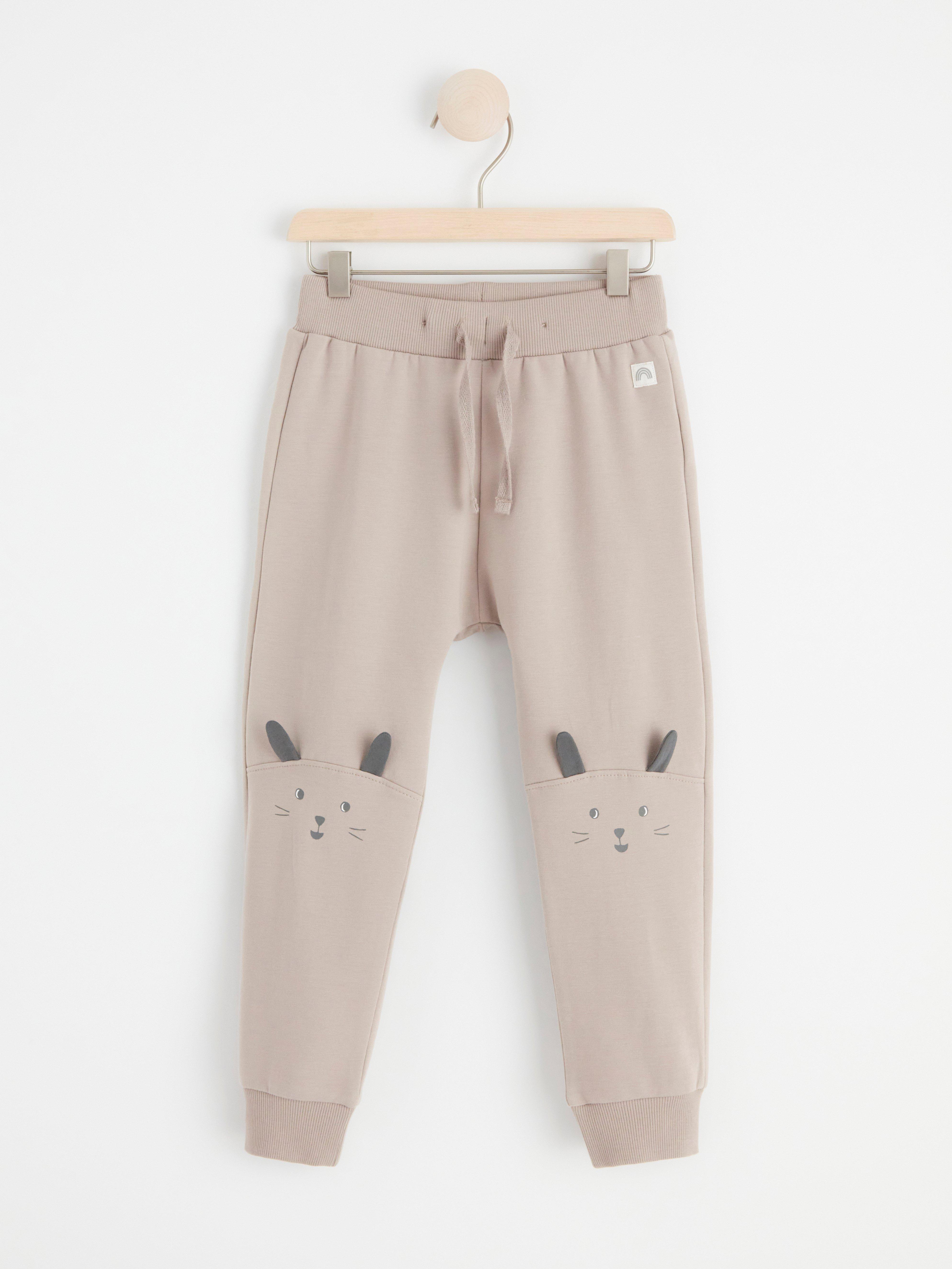 Sweat Pants - Kids Wear - Beige