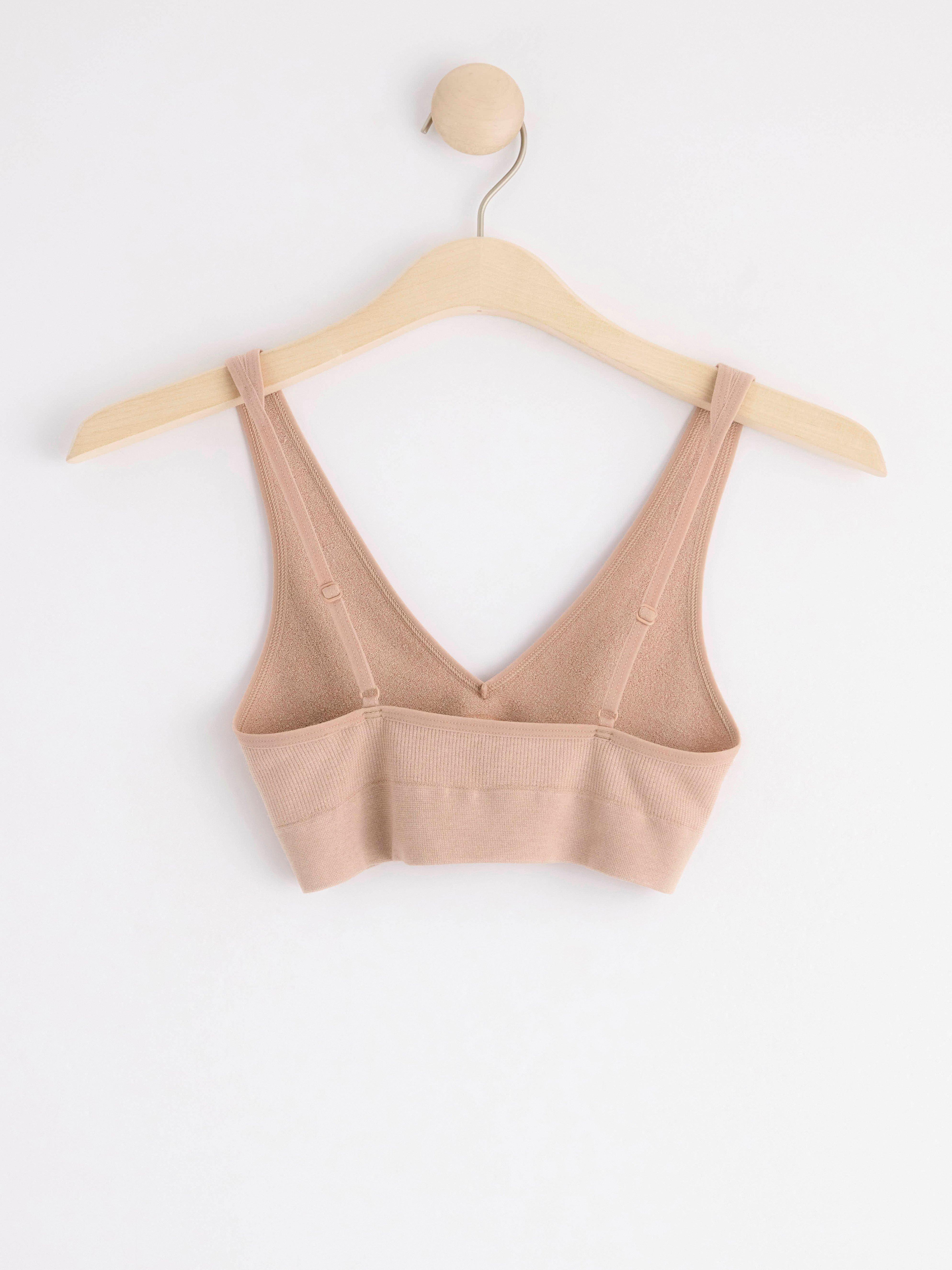 Soft Bra - Lingerie - Beige