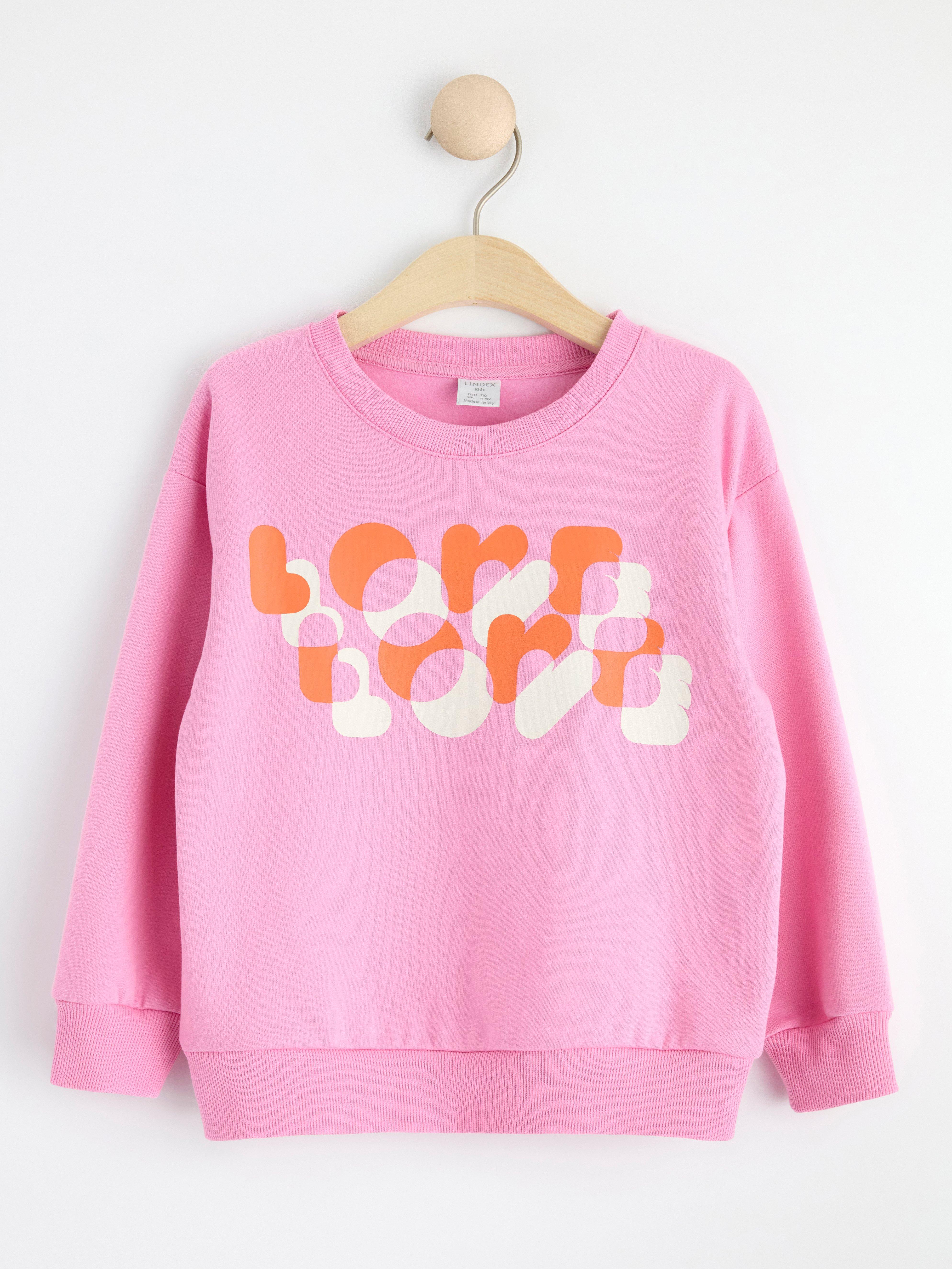 Mikina - Děti - Růžová